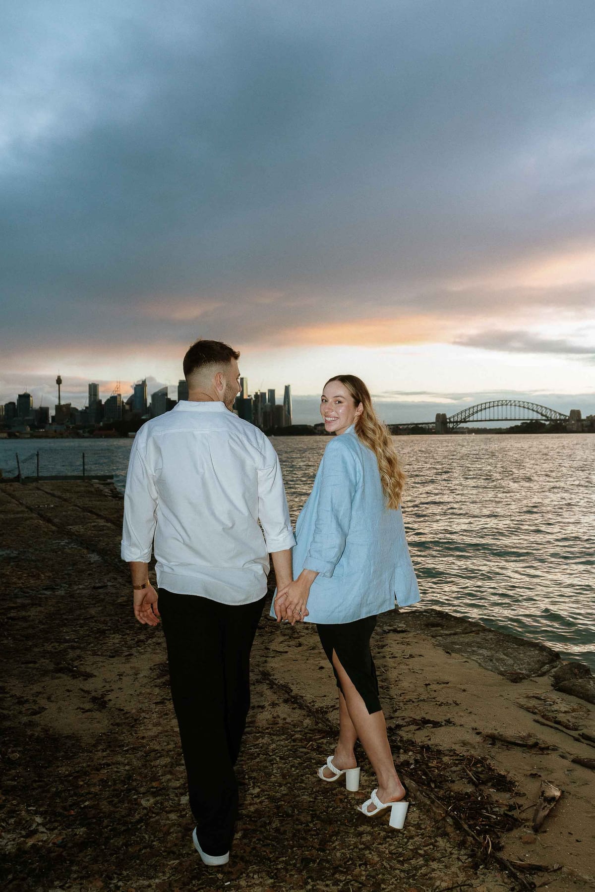 Ben and Soph’s Proposal at Bradleys Head Amphitheatre | Sydney Harbour Engagement Photography