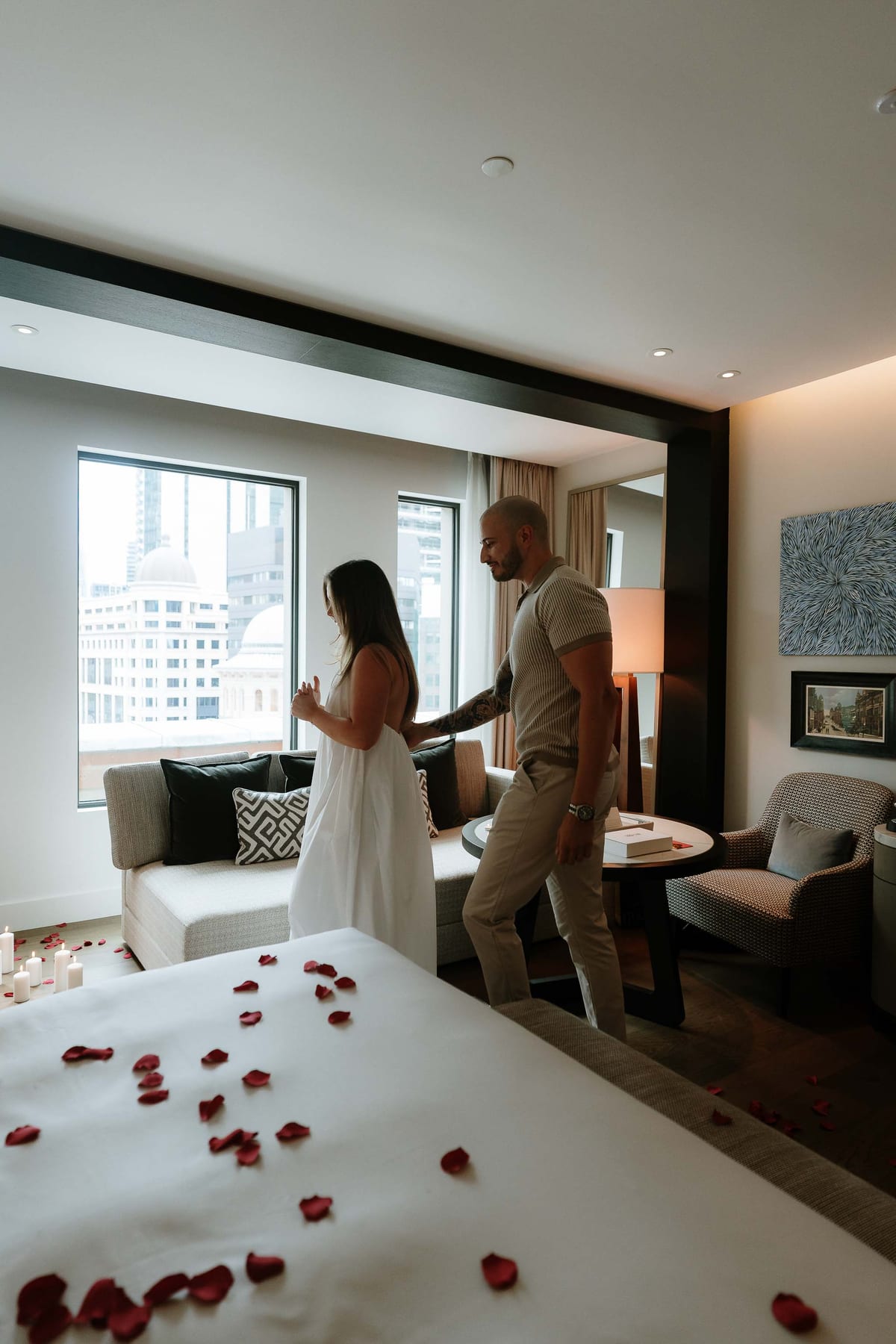 Private Proposal at Capella Sydney | Luxury Engagement Photography in the Heart of the City