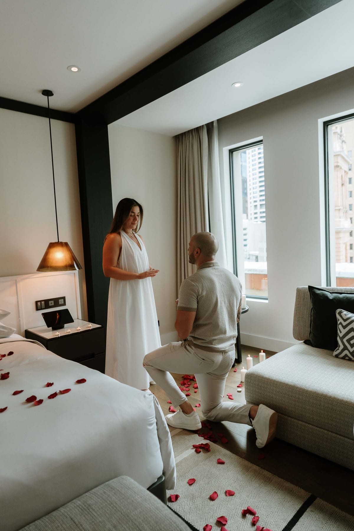 Private Proposal at Capella Sydney | Luxury Engagement Photography in the Heart of the City