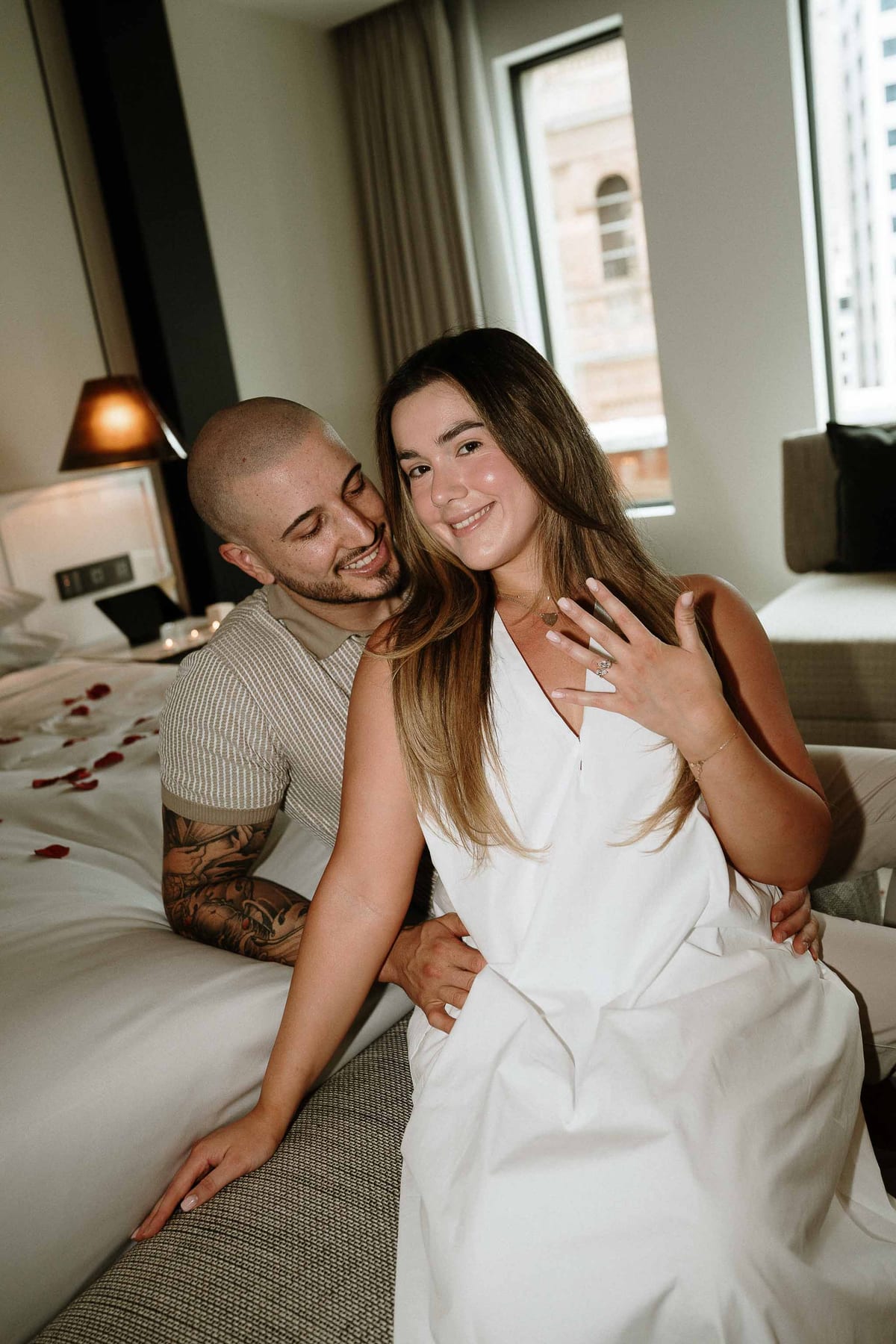 Private Proposal at Capella Sydney | Luxury Engagement Photography in the Heart of the City