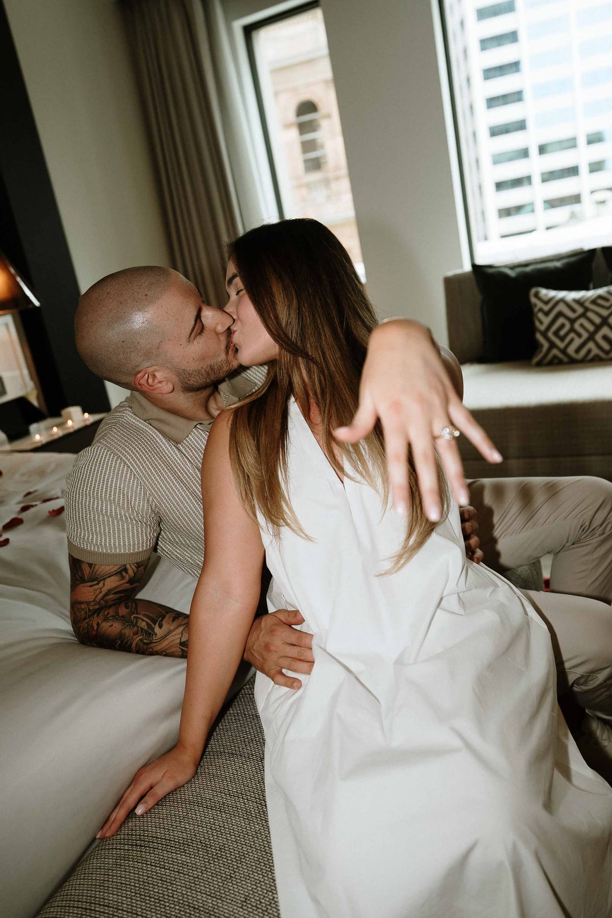Private Proposal at Capella Sydney | Luxury Engagement Photography in the Heart of the City