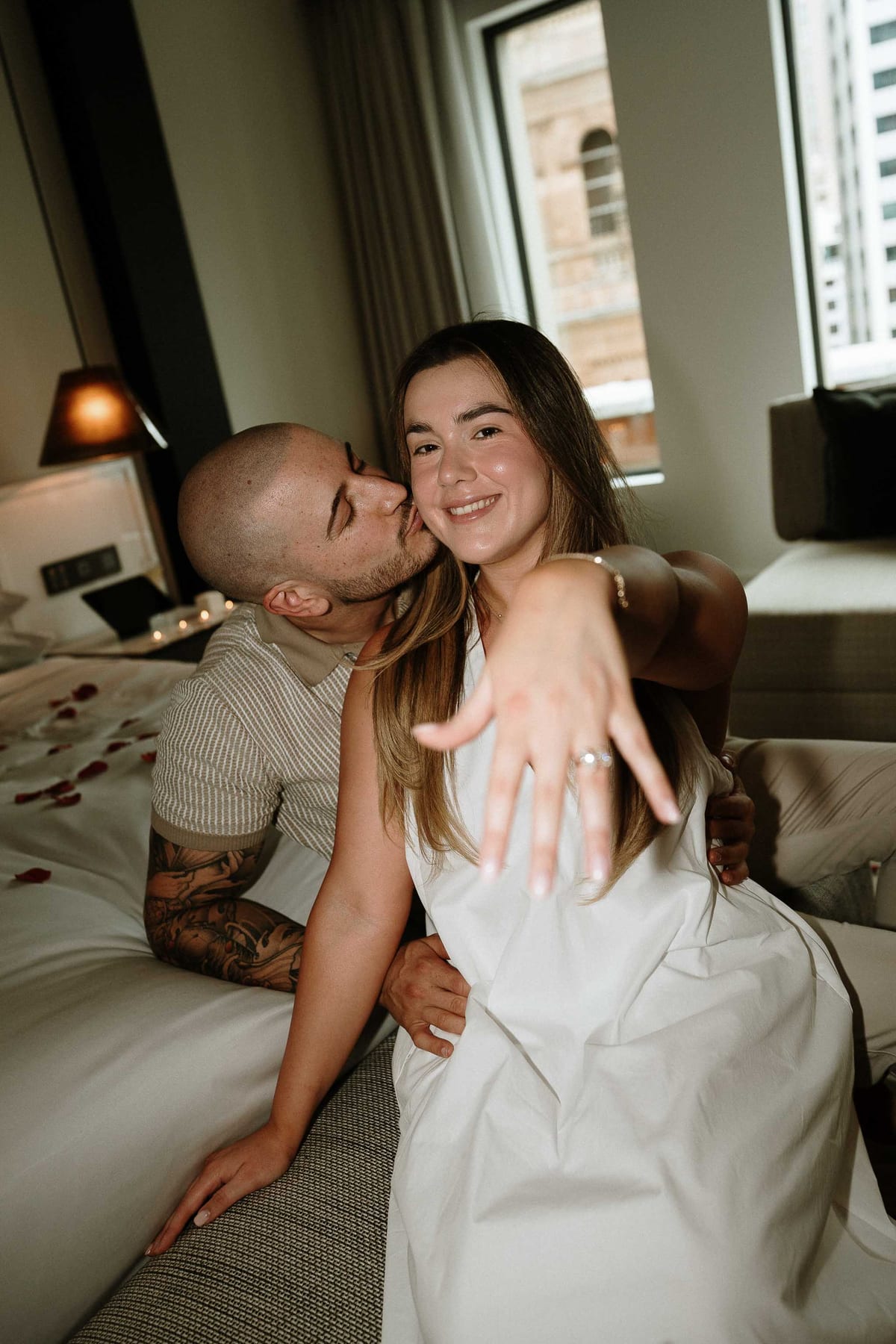 Private Proposal at Capella Sydney | Luxury Engagement Photography in the Heart of the City