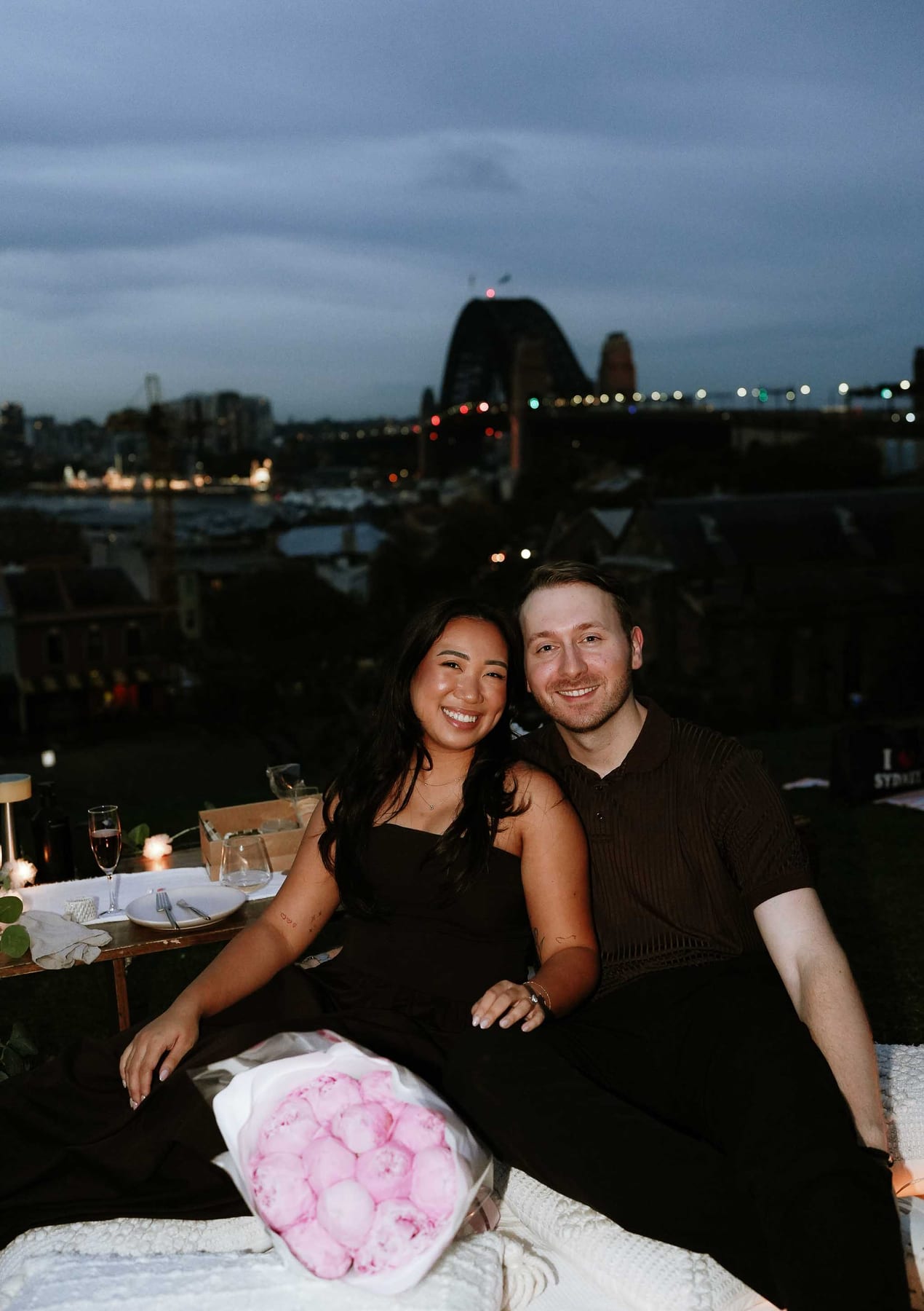 Dylan’s Surprise Proposal at Observatory Hill | Sydney Harbour Engagement Photography