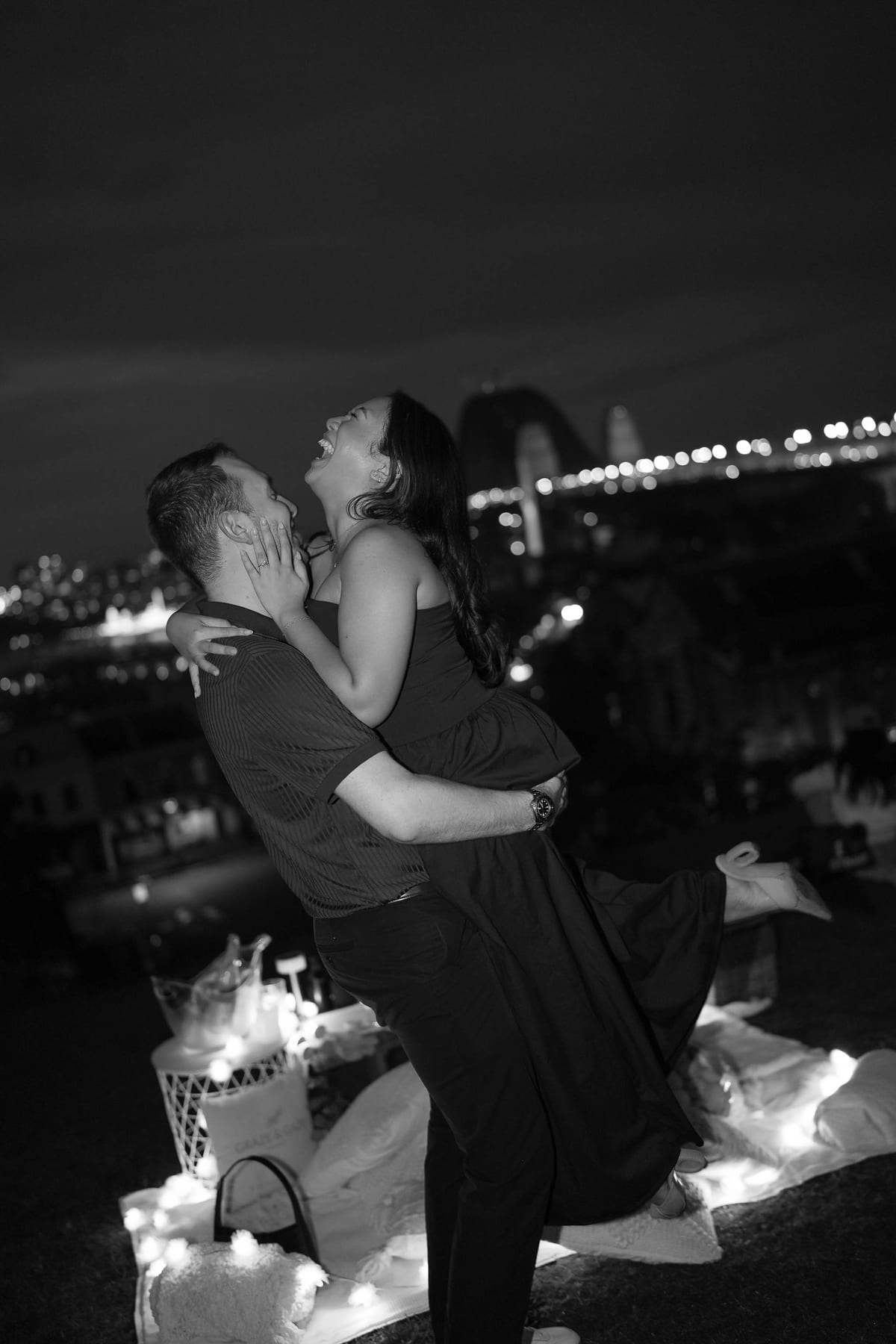 Dylan’s Surprise Proposal at Observatory Hill | Sydney Harbour Engagement Photography