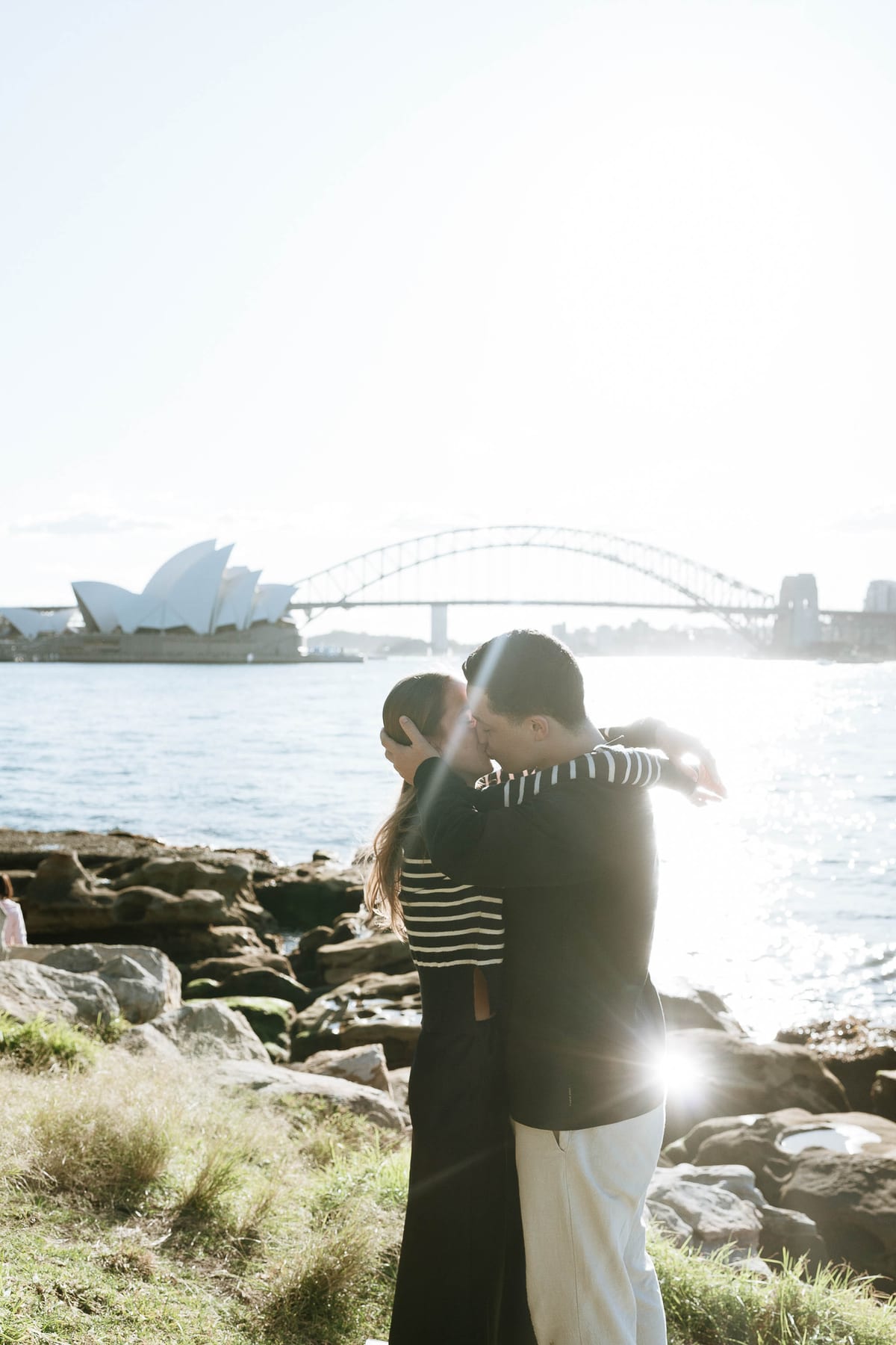 Josh and Abi’s Proposal at Mrs Macquarie’s Chair | Sydney Harbour Engagement Photography