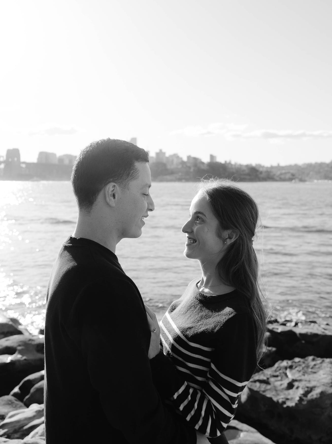 Josh and Abi’s Proposal at Mrs Macquarie’s Chair | Sydney Harbour Engagement Photography