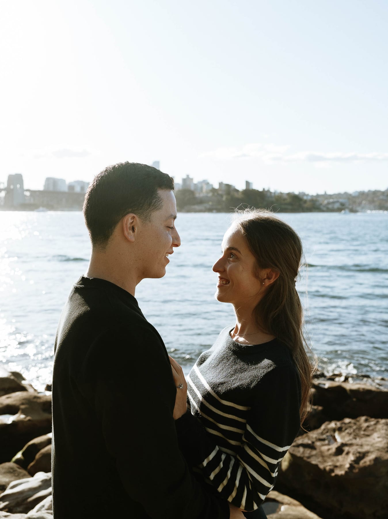 Josh and Abi’s Proposal at Mrs Macquarie’s Chair | Sydney Harbour Engagement Photography