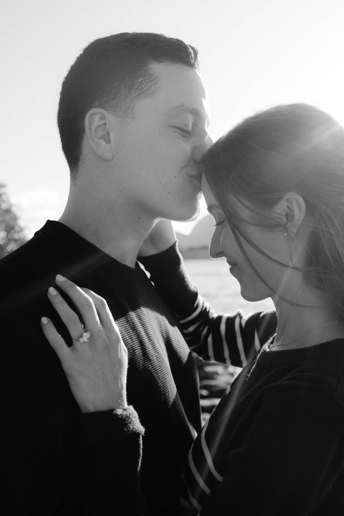 Josh and Abi’s Proposal at Mrs Macquarie’s Chair | Sydney Harbour Engagement Photography