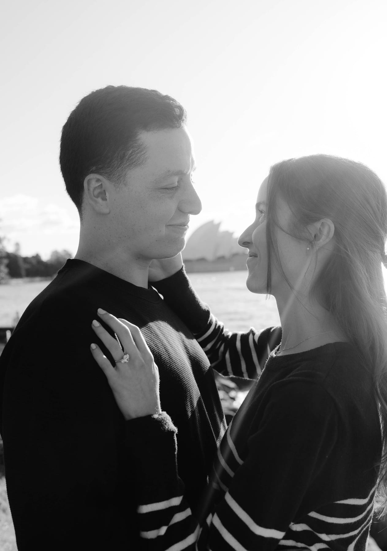 Josh and Abi’s Proposal at Mrs Macquarie’s Chair | Sydney Harbour Engagement Photography