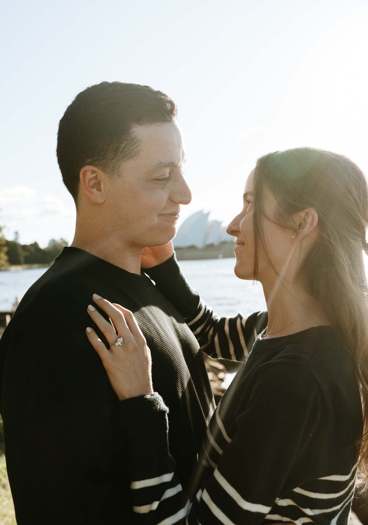 Josh and Abi’s Proposal at Mrs Macquarie’s Chair | Sydney Harbour Engagement Photography