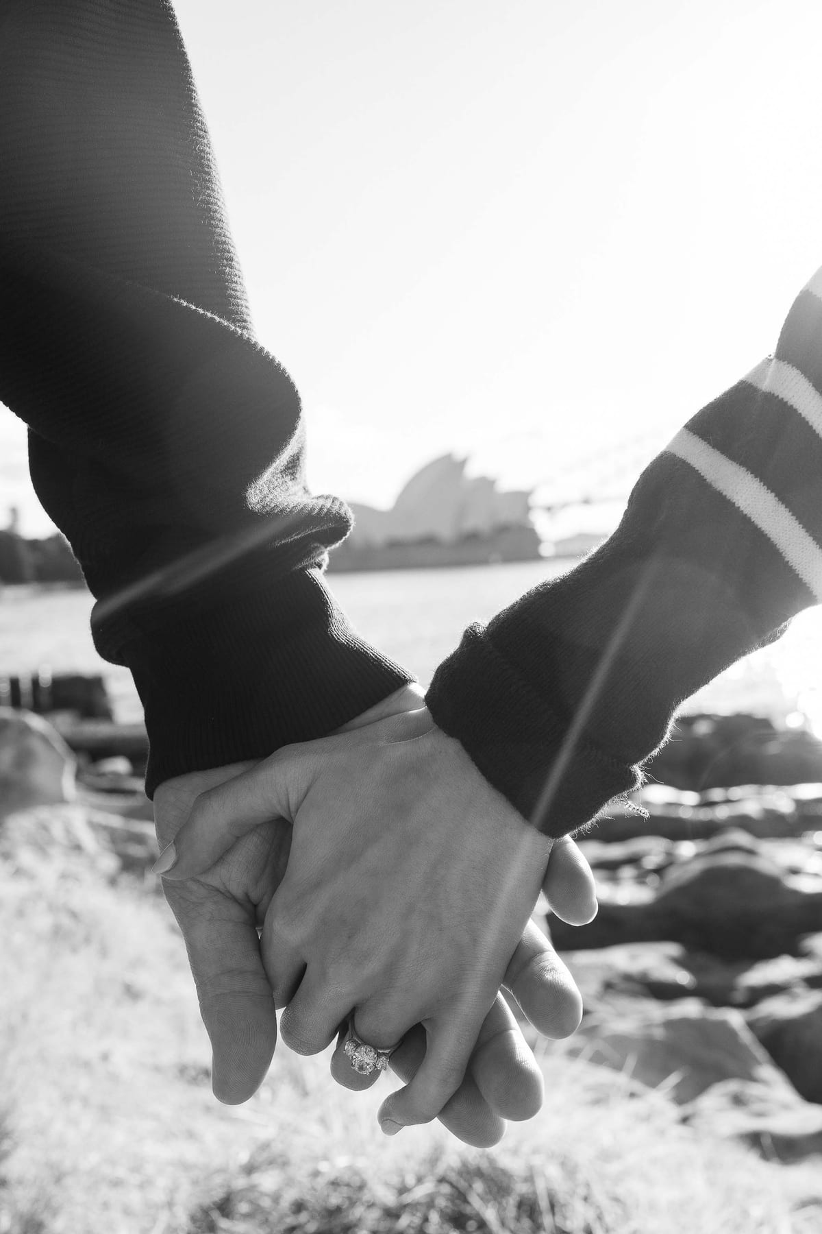 Josh and Abi’s Proposal at Mrs Macquarie’s Chair | Sydney Harbour Engagement Photography