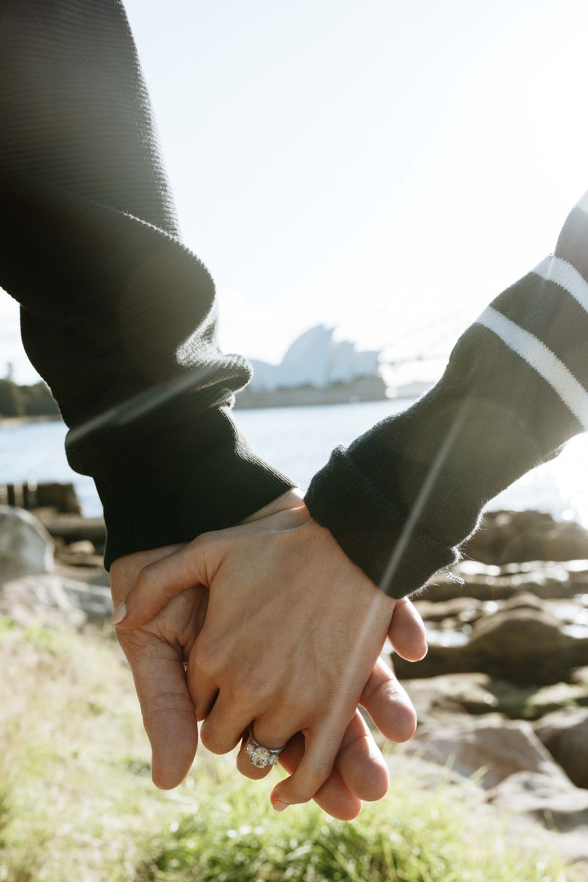 Josh and Abi’s Proposal at Mrs Macquarie’s Chair | Sydney Harbour Engagement Photography