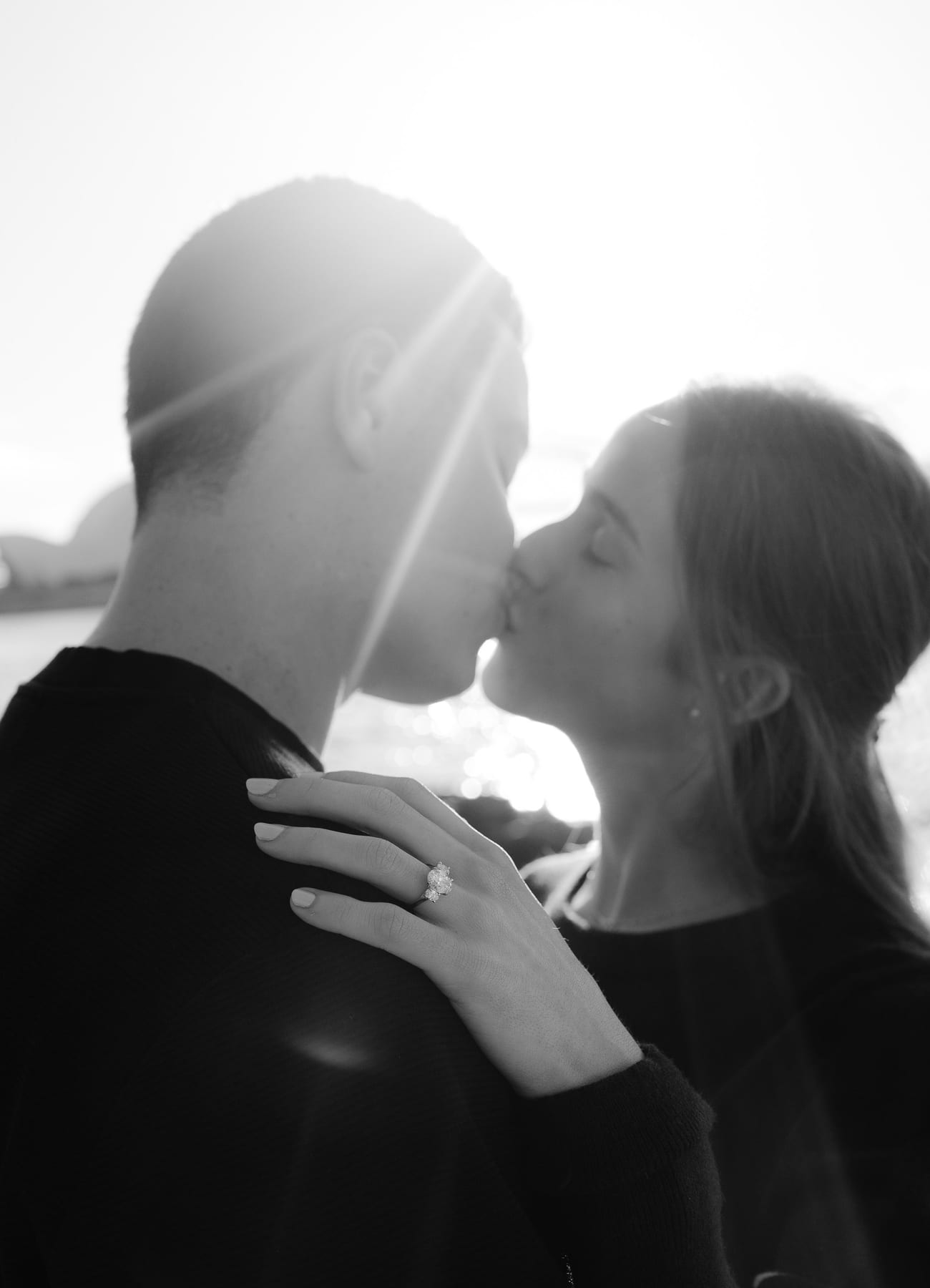 Josh and Abi’s Proposal at Mrs Macquarie’s Chair | Sydney Harbour Engagement Photography