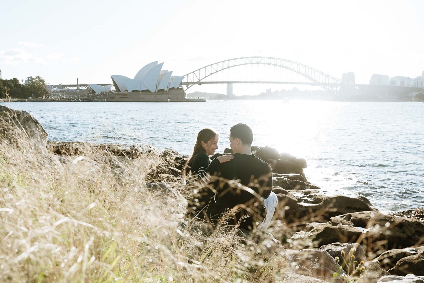 Josh and Abi’s Proposal at Mrs Macquarie’s Chair | Sydney Harbour Engagement Photography