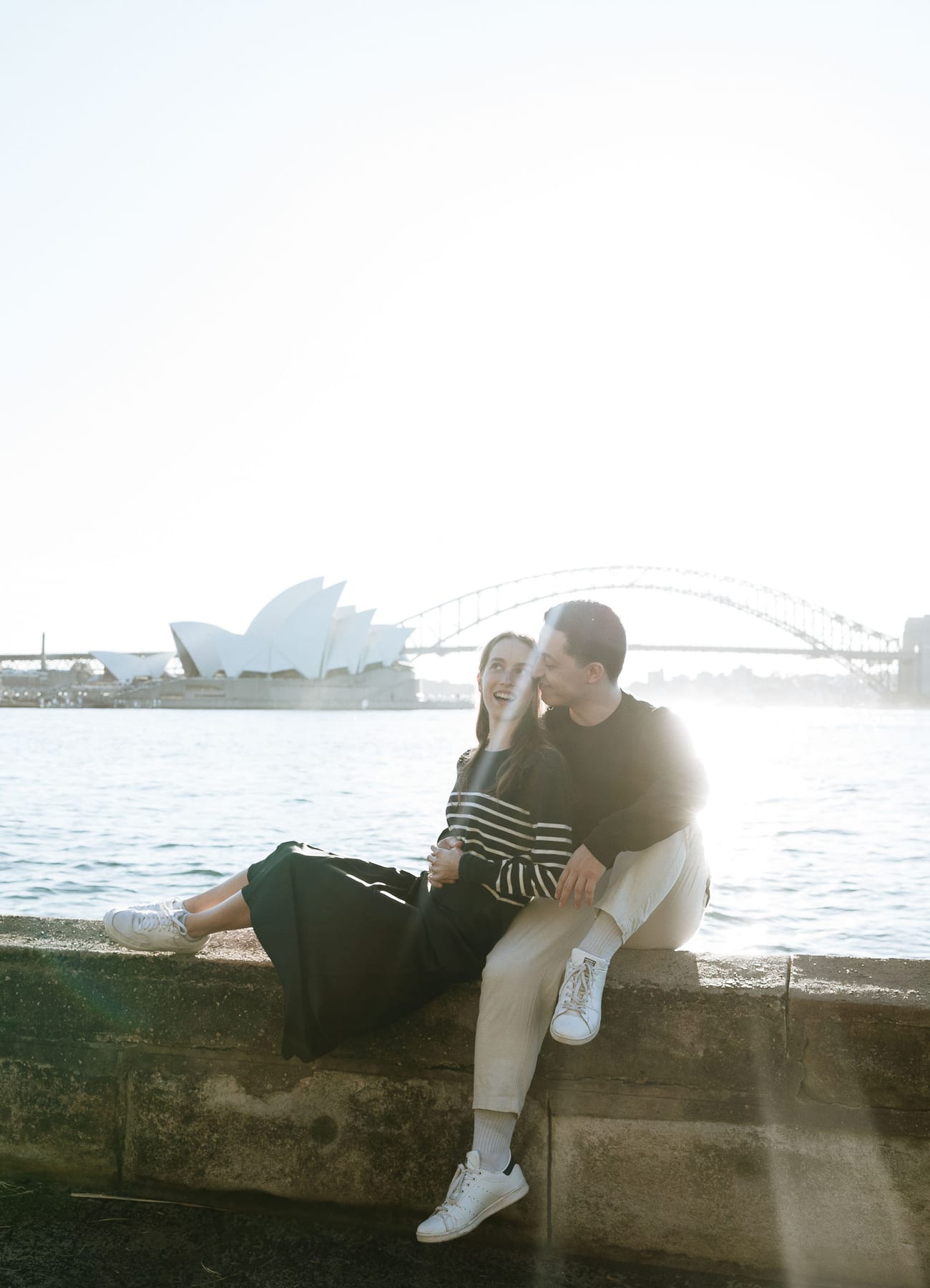 Josh and Abi’s Proposal at Mrs Macquarie’s Chair | Sydney Harbour Engagement Photography