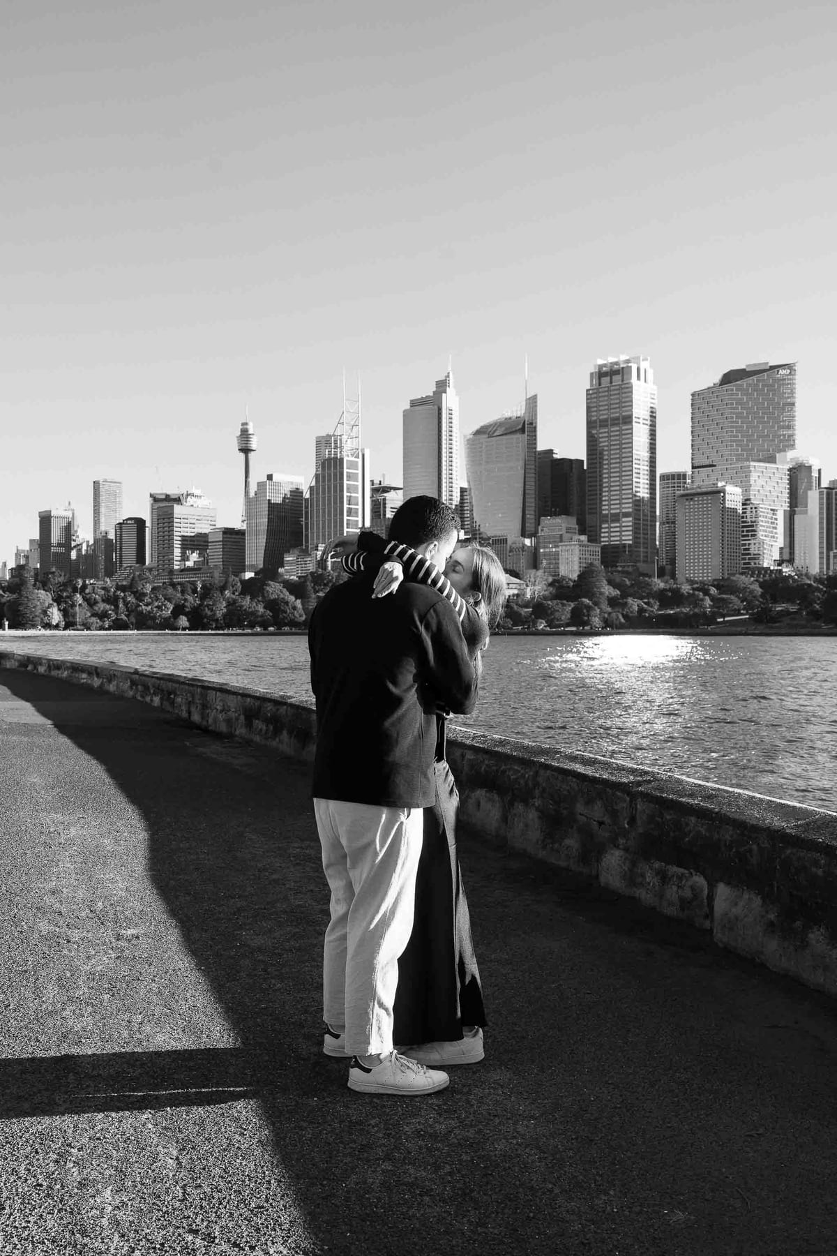 Josh and Abi’s Proposal at Mrs Macquarie’s Chair | Sydney Harbour Engagement Photography