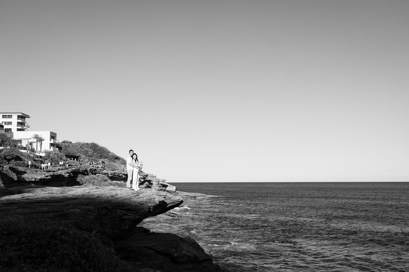 Jackie’s Surprise Proposal at Coogee Beach Cliffs | Sydney Coastal Engagement Photography