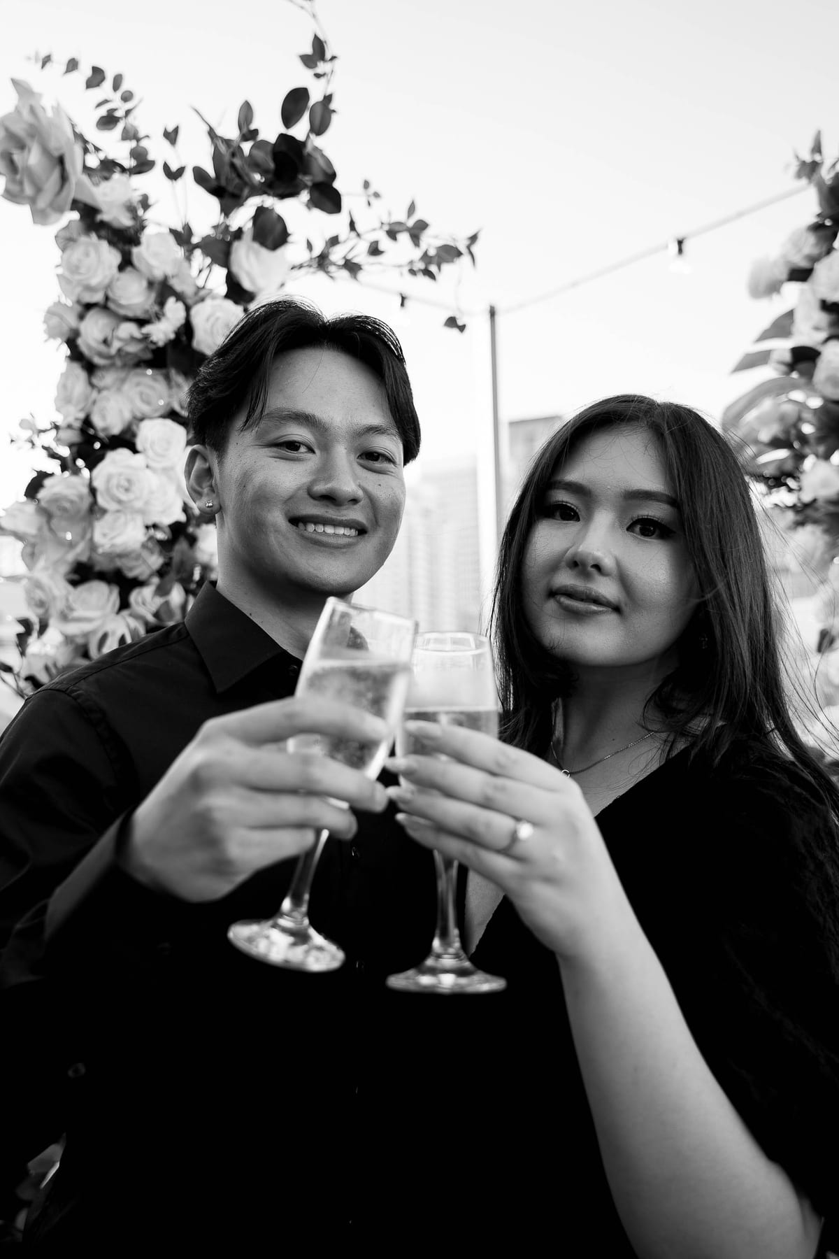 James and Pamela’s Rooftop Proposal at Rydges Sydney | Luxury City Engagement Photography