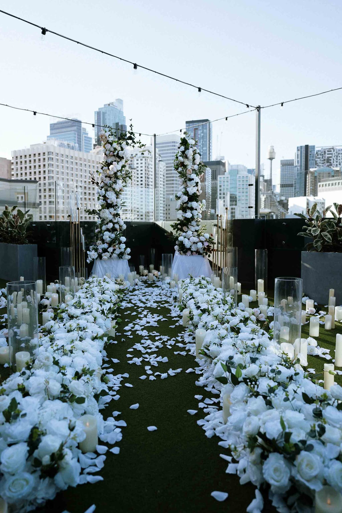 James and Pamela’s Rooftop Proposal at Rydges Sydney | Luxury City Engagement Photography