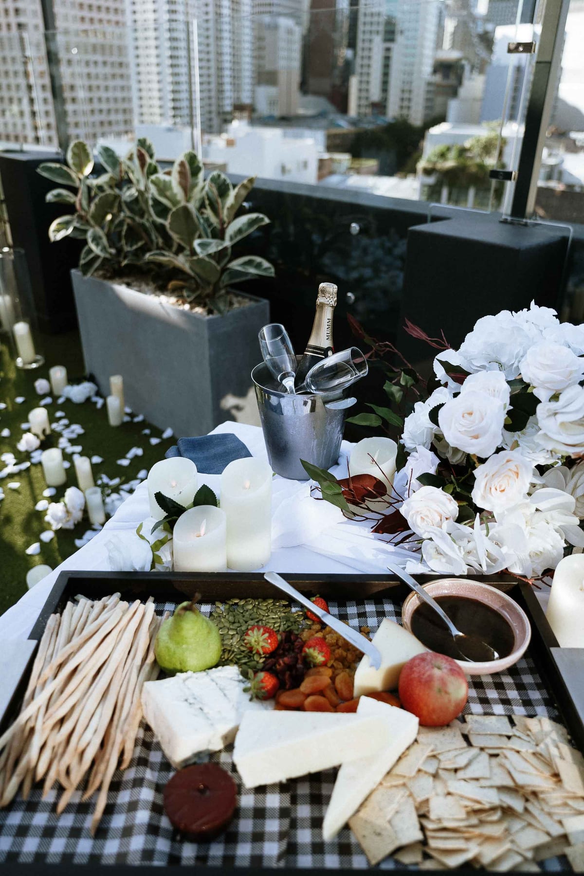 James and Pamela’s Rooftop Proposal at Rydges Sydney | Luxury City Engagement Photography