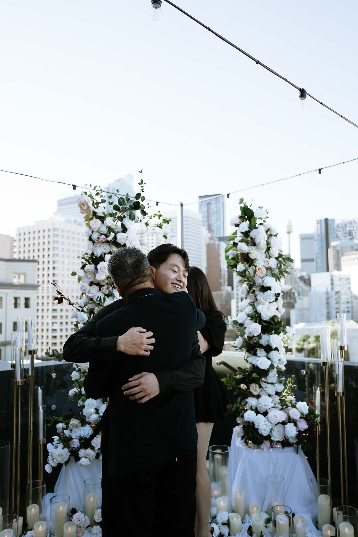 James and Pamela’s Rooftop Proposal at Rydges Sydney | Luxury City Engagement Photography