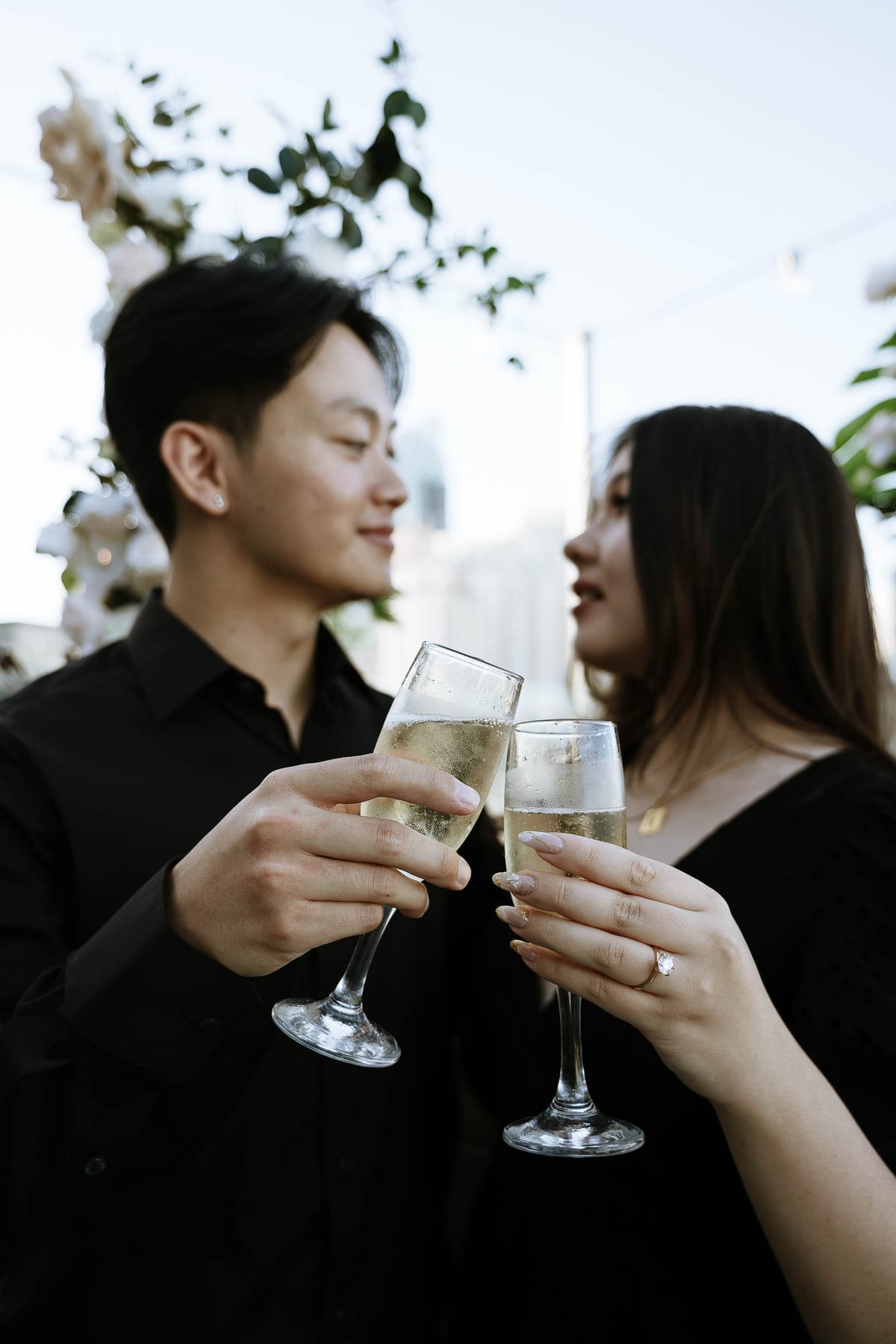 James and Pamela’s Rooftop Proposal at Rydges Sydney | Luxury City Engagement Photography