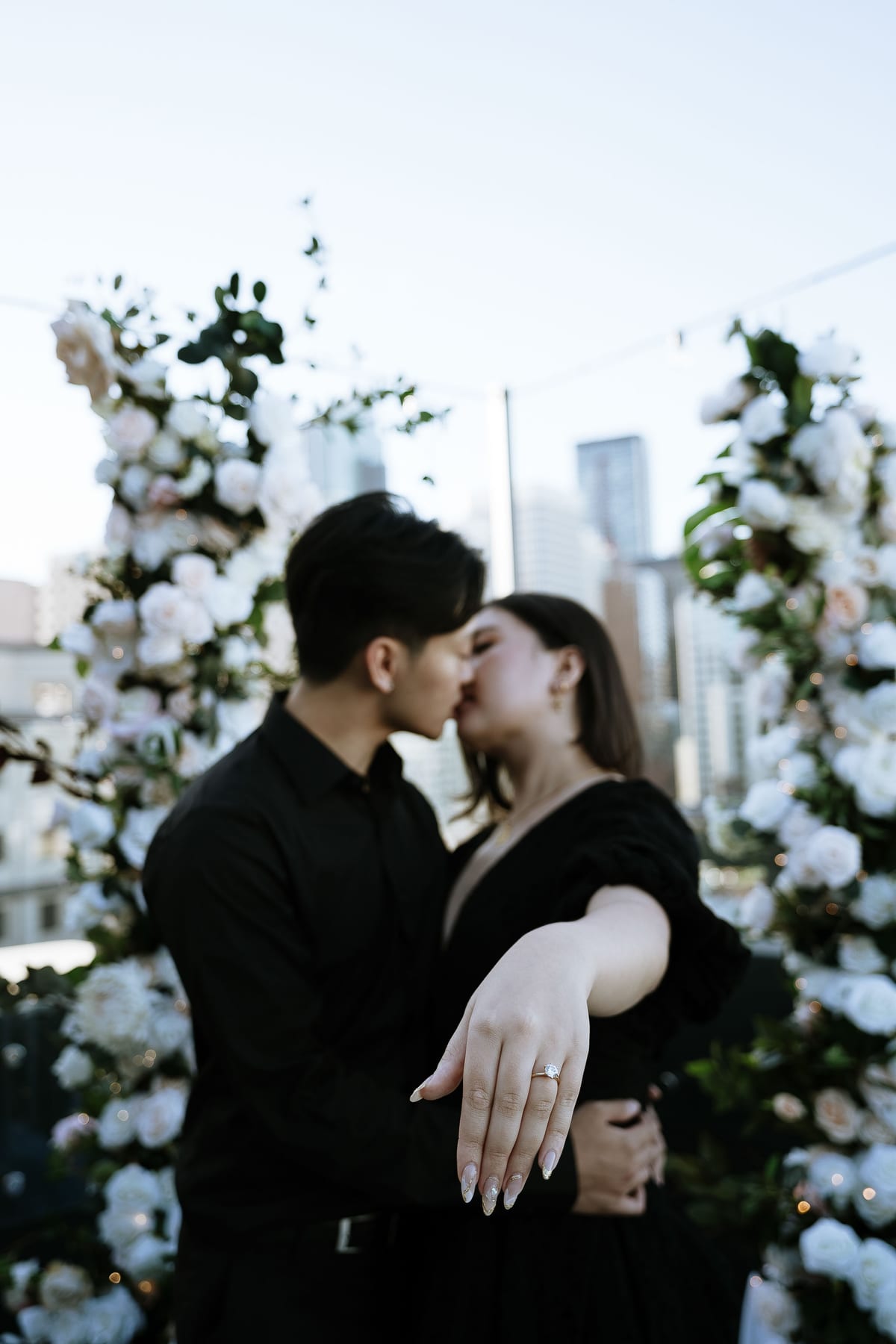 James and Pamela’s Rooftop Proposal at Rydges Sydney | Luxury City Engagement Photography