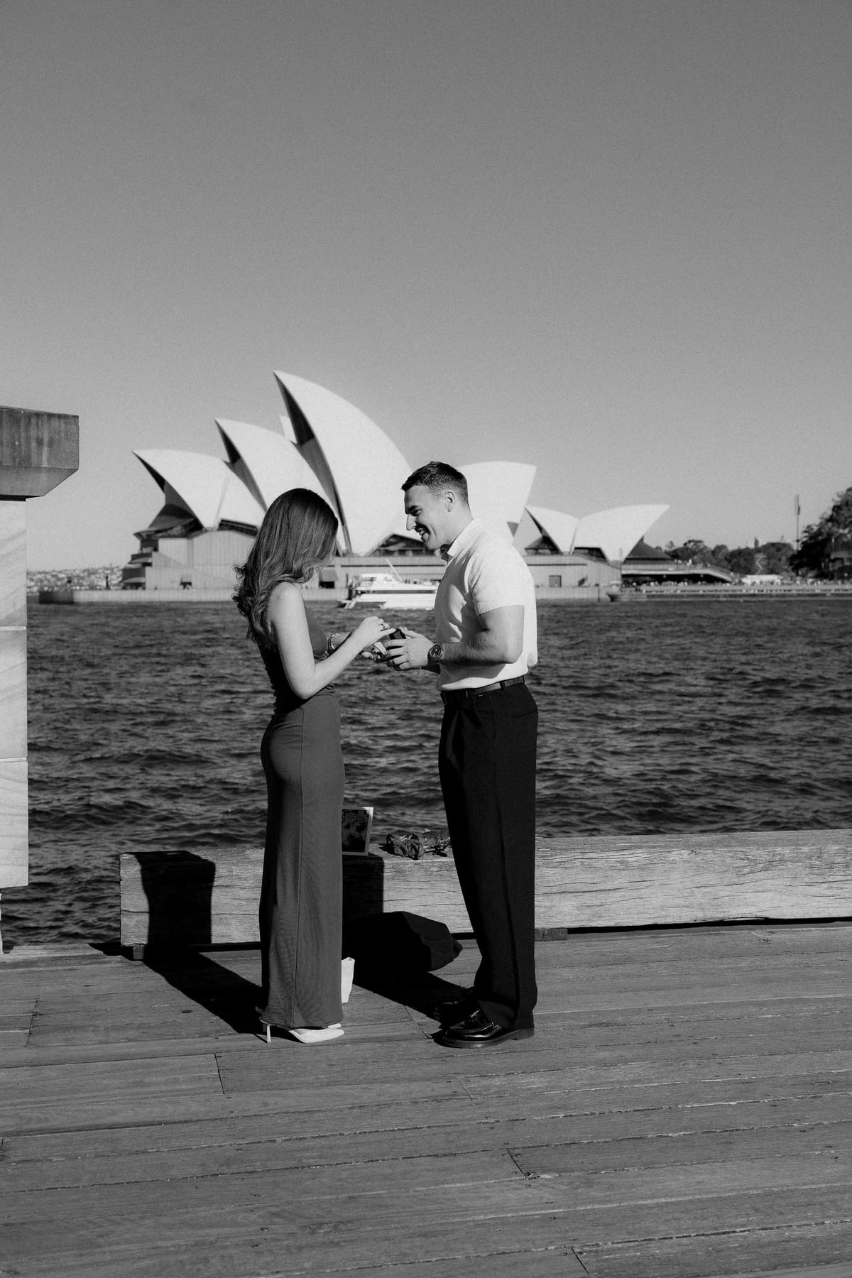 Kurtis and Casey’s Surprise Proposal at Park Hyatt Sydney | Sydney Opera House Engagement Photography