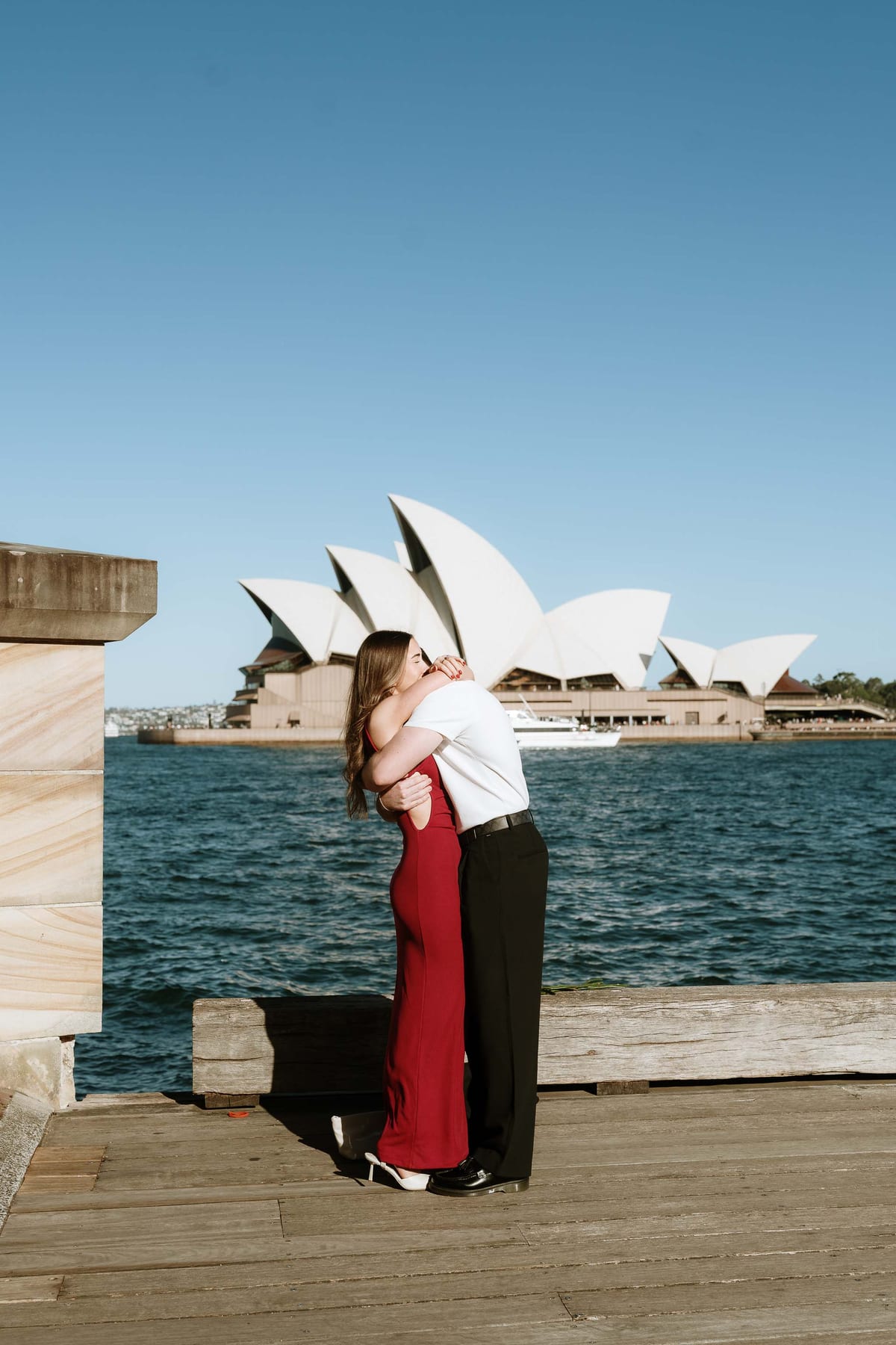 Kurtis and Casey’s Surprise Proposal at Park Hyatt Sydney | Sydney Opera House Engagement Photography