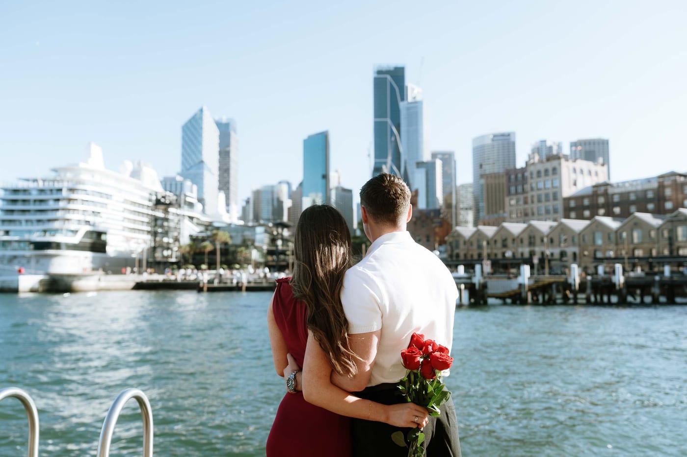 Kurtis and Casey’s Surprise Proposal at Park Hyatt Sydney | Sydney Opera House Engagement Photography