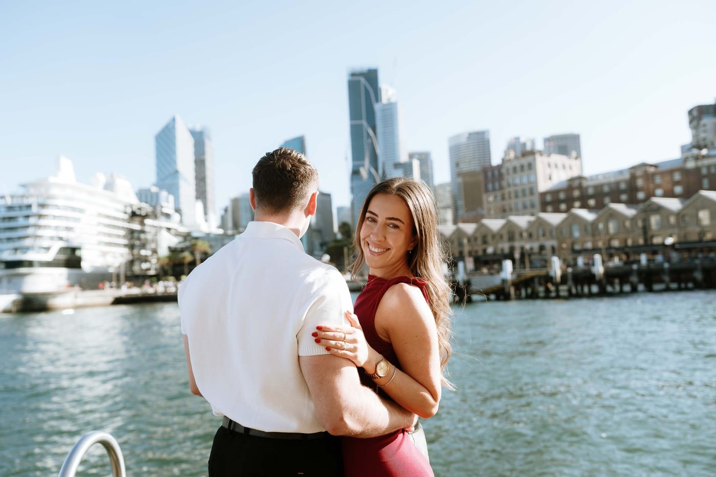 Kurtis and Casey’s Surprise Proposal at Park Hyatt Sydney | Sydney Opera House Engagement Photography