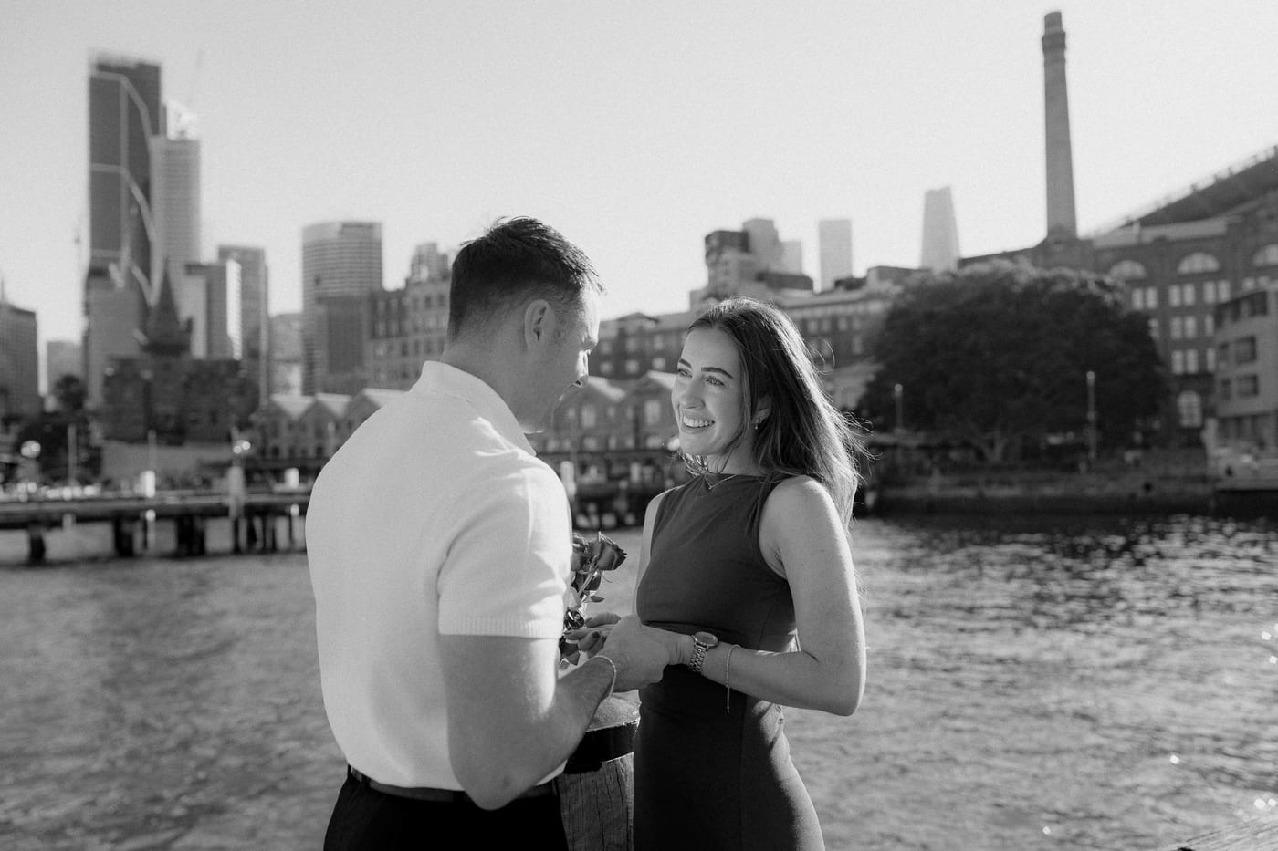 Kurtis and Casey’s Surprise Proposal at Park Hyatt Sydney | Sydney Opera House Engagement Photography