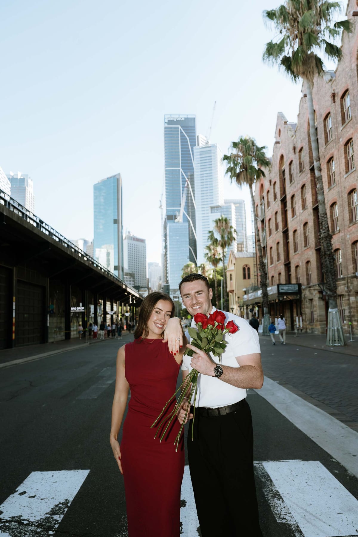 Kurtis and Casey’s Surprise Proposal at Park Hyatt Sydney | Sydney Opera House Engagement Photography