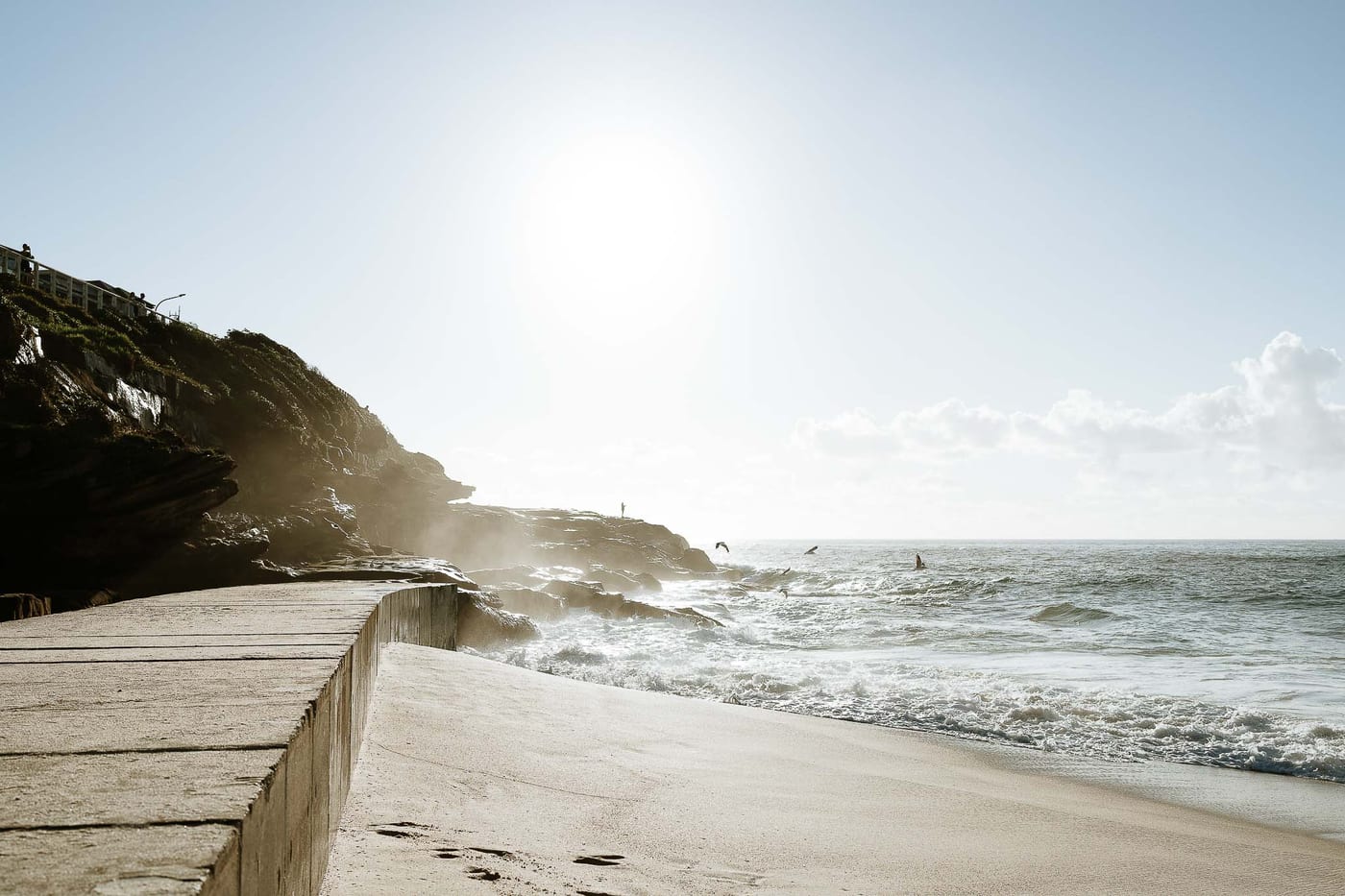 Kwame and Elise’s Surprise Proposal at Bronte Beach | Sydney Coastal Engagement Photography