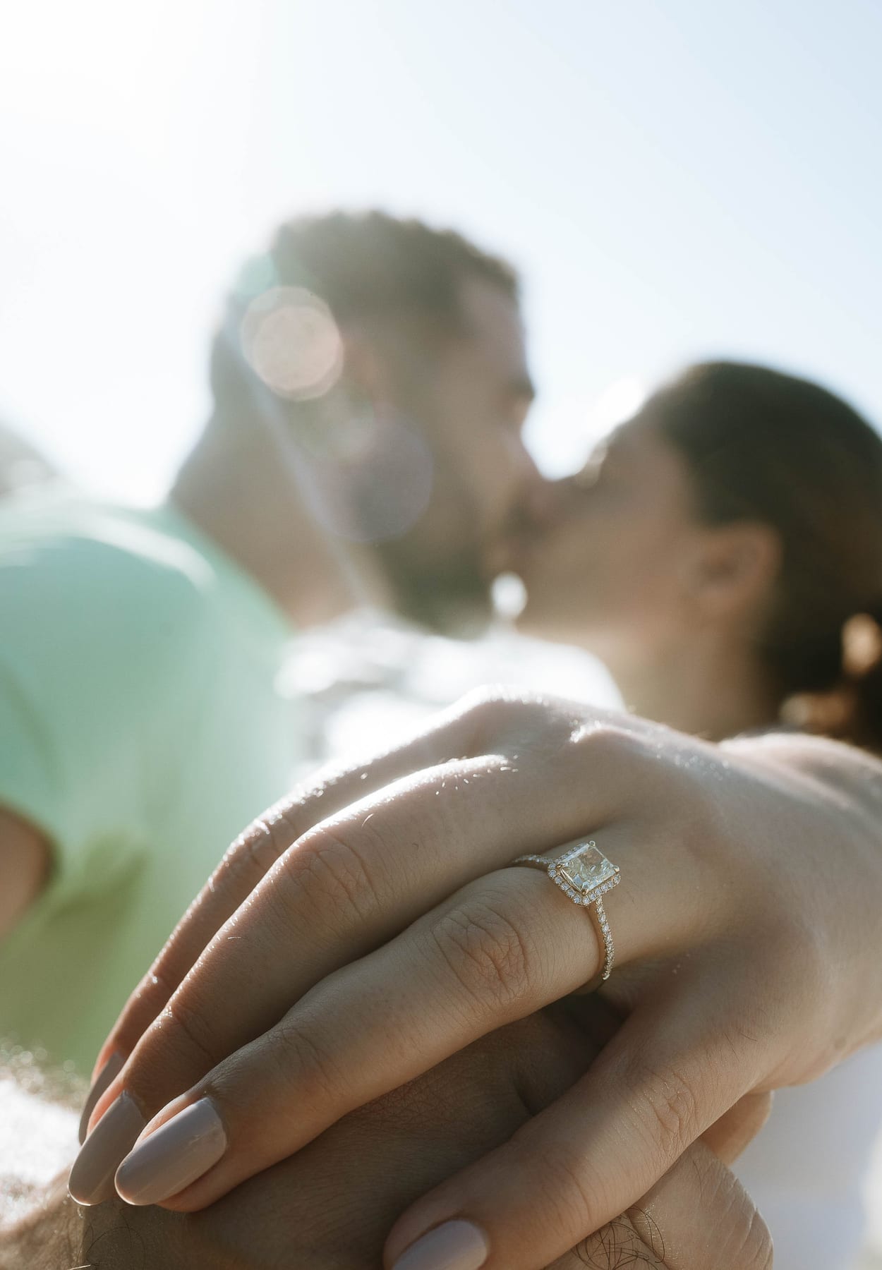 Kwame and Elise’s Surprise Proposal at Bronte Beach | Sydney Coastal Engagement Photography