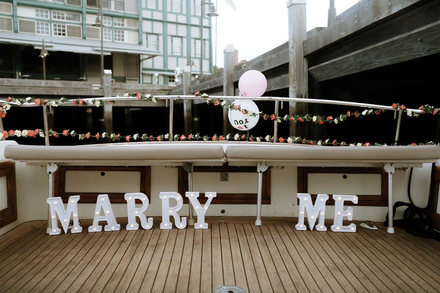 Leung and His Surprise Boat Proposal in Sydney Harbour | Engagement Photography on the Water