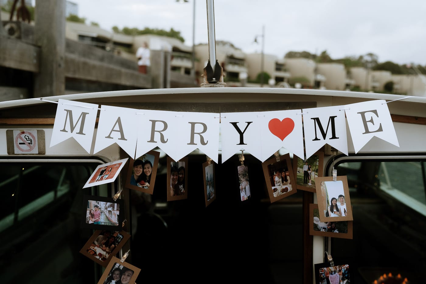 Leung and His Surprise Boat Proposal in Sydney Harbour | Engagement Photography on the Water