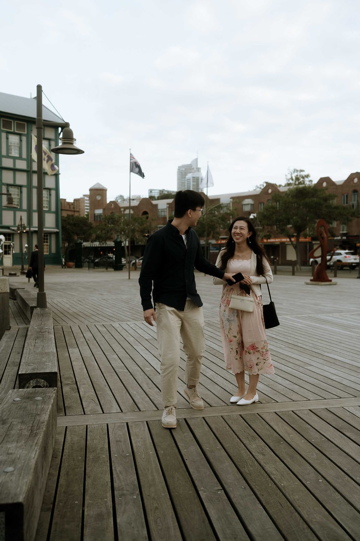 Leung and His Surprise Boat Proposal in Sydney Harbour | Engagement Photography on the Water