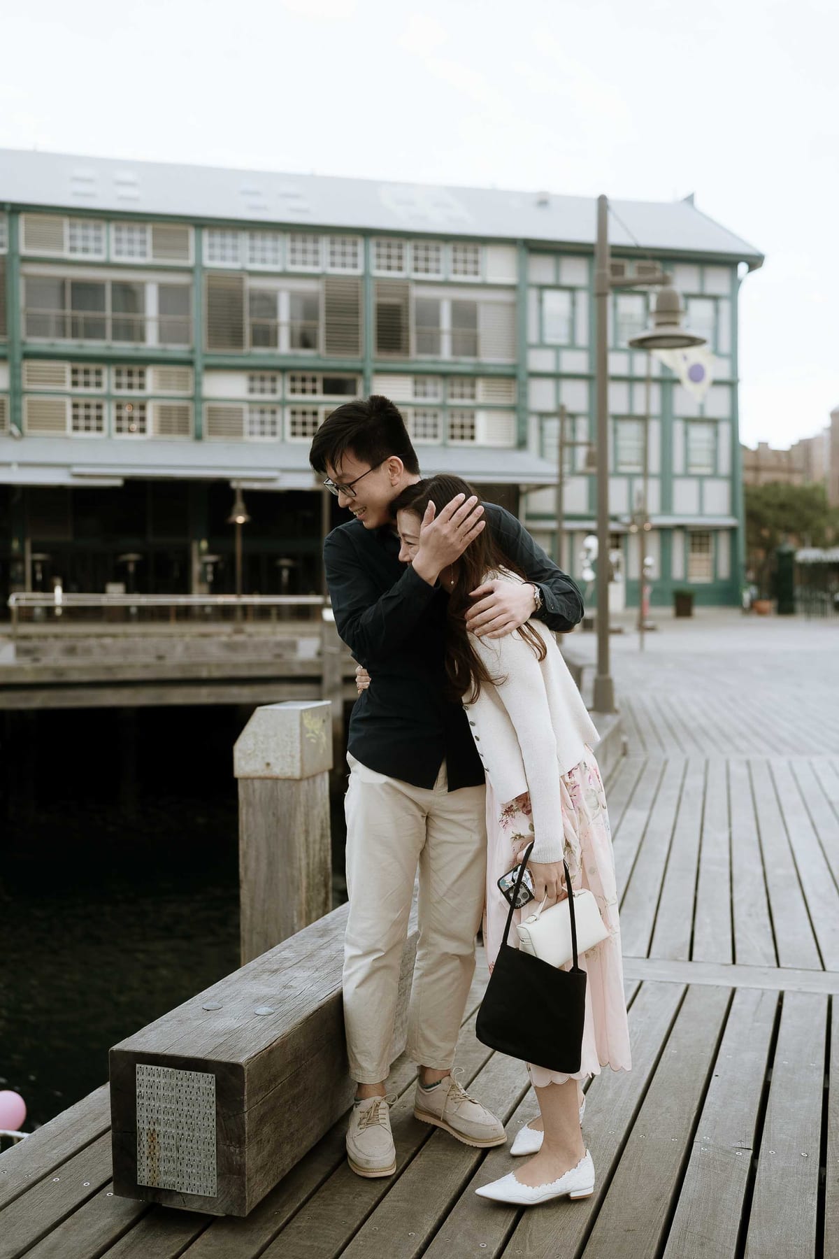 Leung and His Surprise Boat Proposal in Sydney Harbour | Engagement Photography on the Water