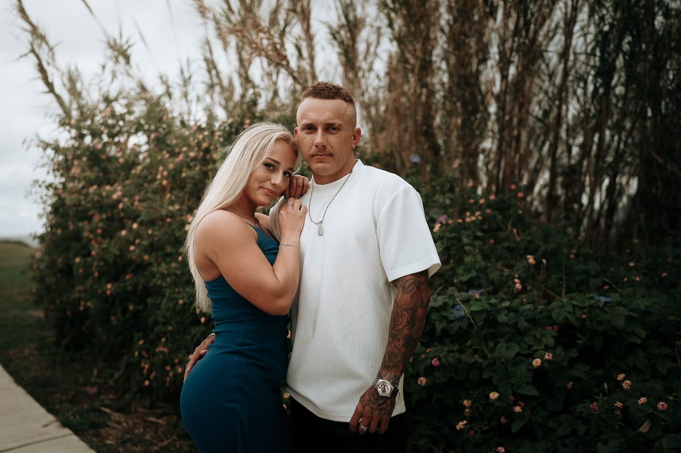 Lachlan and Kirra’s Surprise Proposal at Diamond Bay Cliffs | Sydney Coastal Engagement Photography
