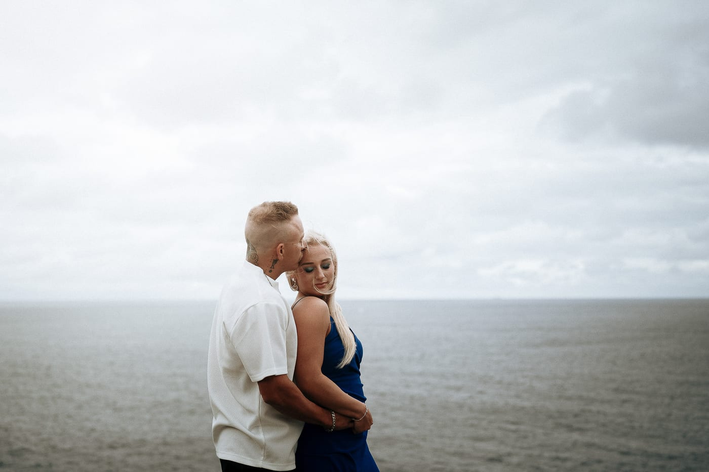 Lachlan and Kirra’s Surprise Proposal at Diamond Bay Cliffs | Sydney Coastal Engagement Photography