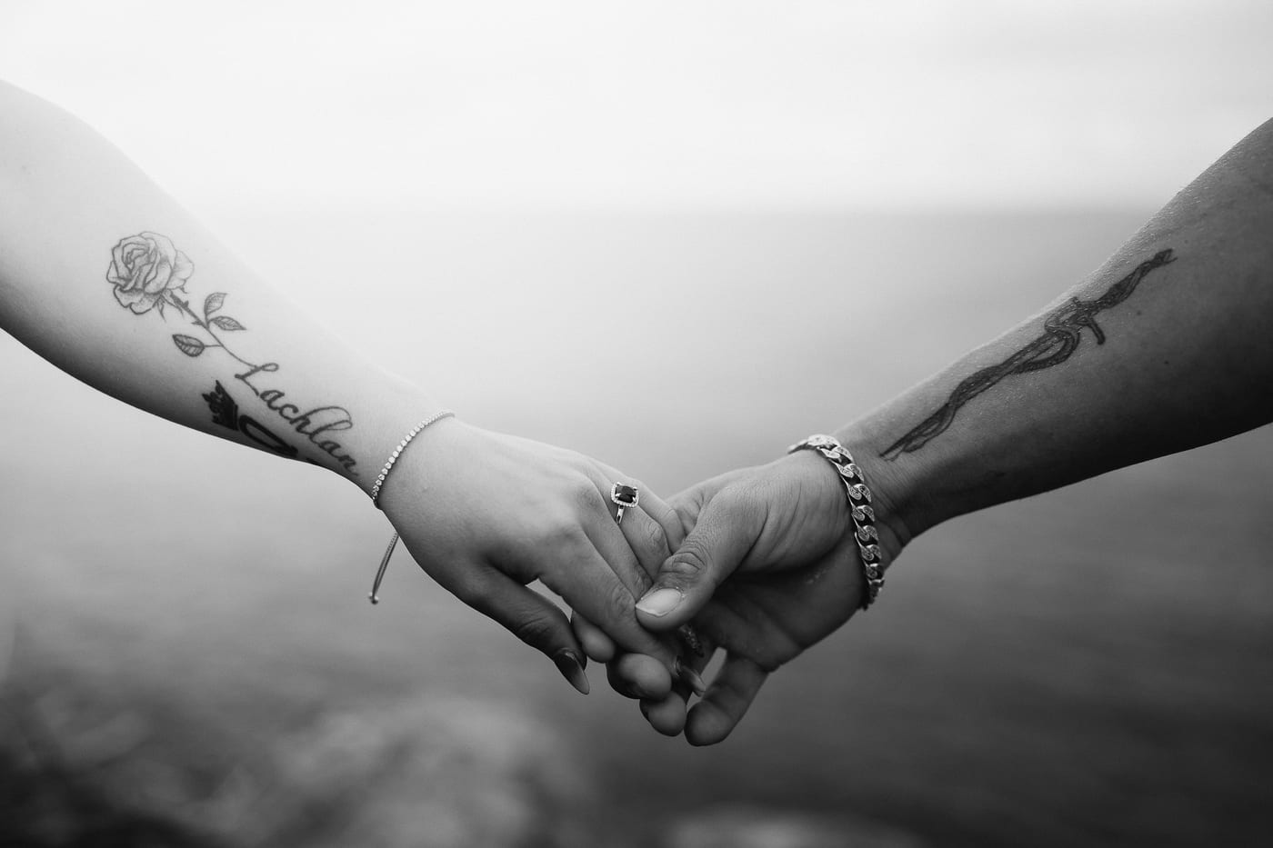 Lachlan and Kirra’s Surprise Proposal at Diamond Bay Cliffs | Sydney Coastal Engagement Photography