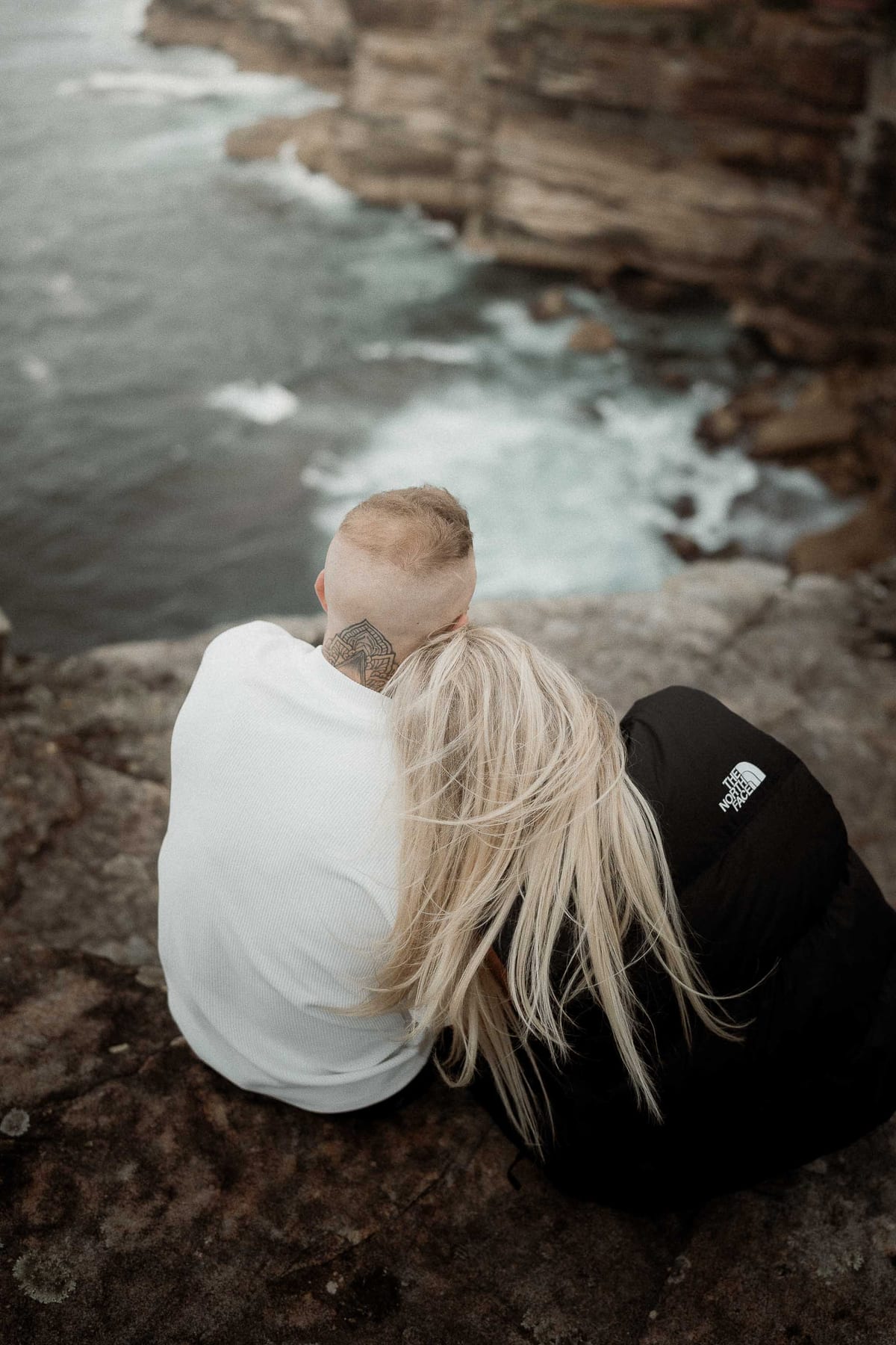 Lachlan and Kirra’s Surprise Proposal at Diamond Bay Cliffs | Sydney Coastal Engagement Photography