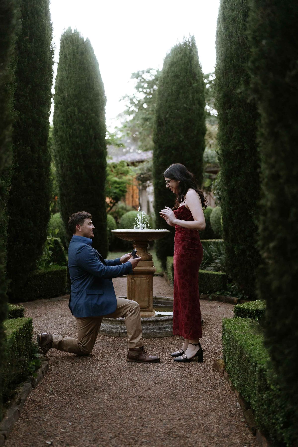 Michaels Surprise Proposal at Guestlands Hunter Valley | Engagement Photography