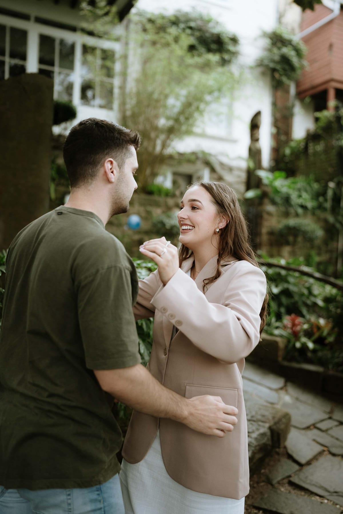 Tom and Naomi’s Proposal at Wendy Whiteley’s Secret Garden | Sydney Engagement Photography