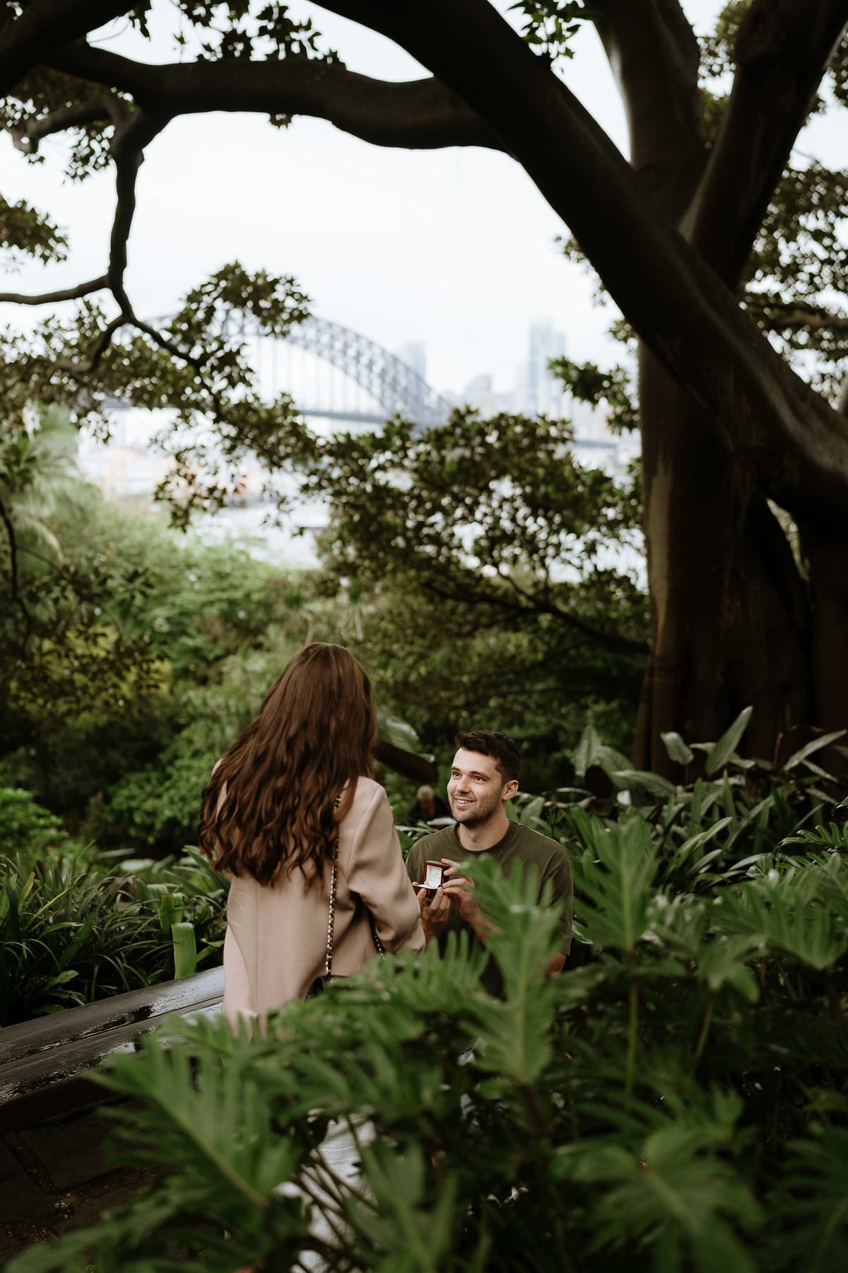 Tom and Naomi’s Proposal at Wendy Whiteley’s Secret Garden | Sydney Engagement Photography