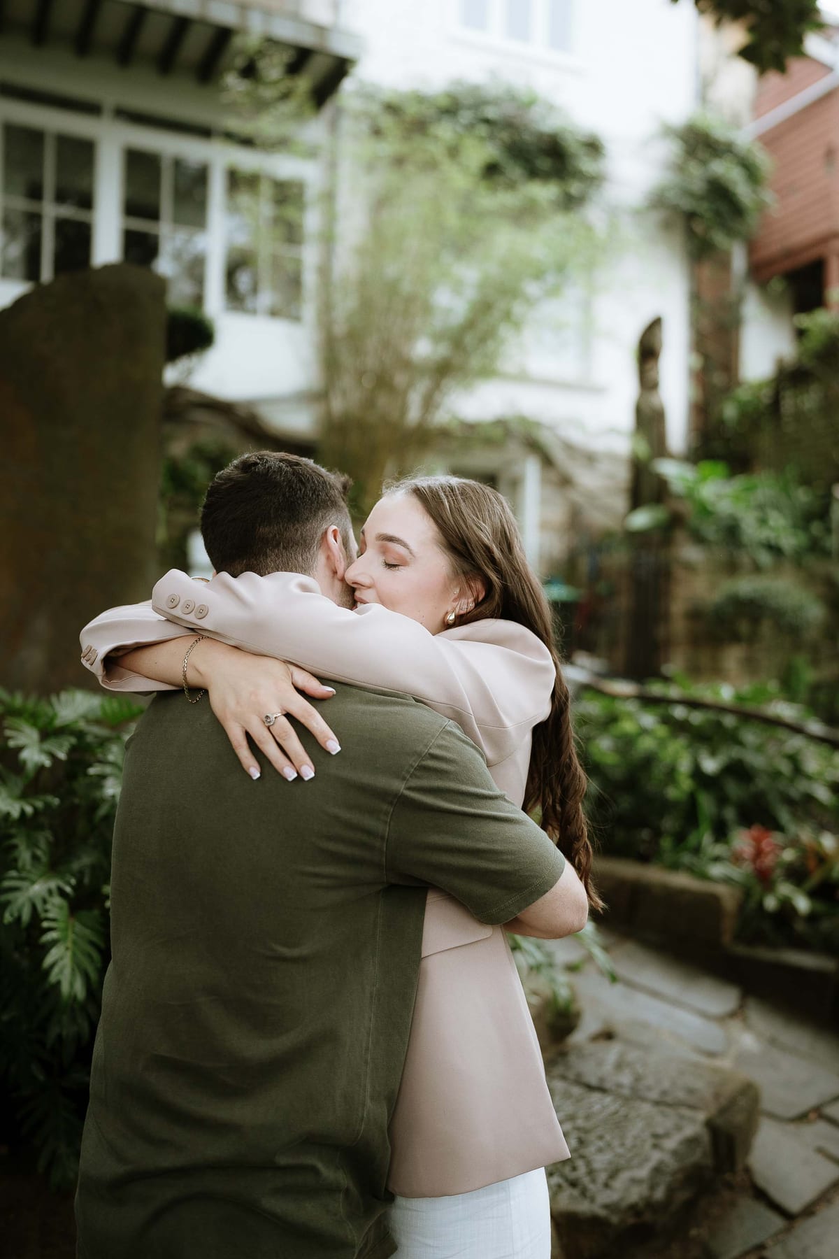 Tom and Naomi’s Proposal at Wendy Whiteley’s Secret Garden | Sydney Engagement Photography