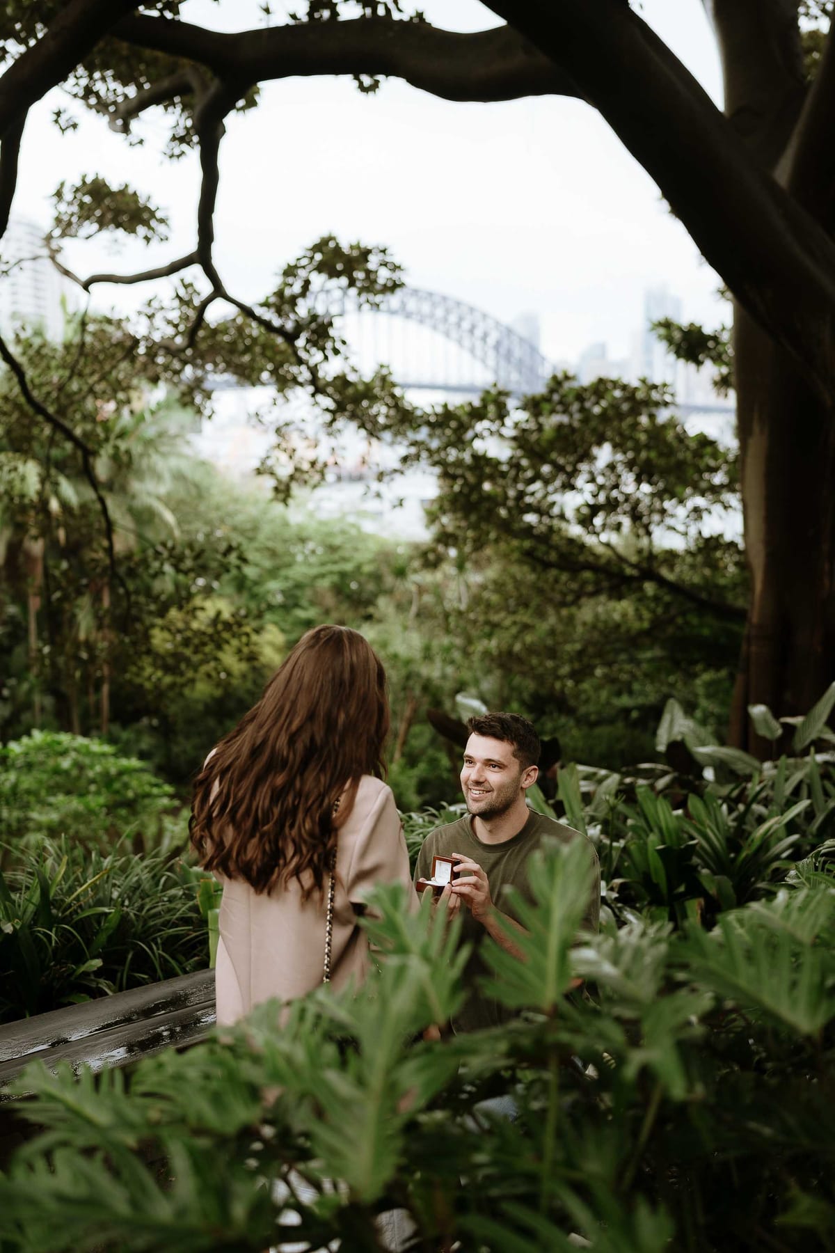Tom and Naomi’s Proposal at Wendy Whiteley’s Secret Garden | Sydney Engagement Photography