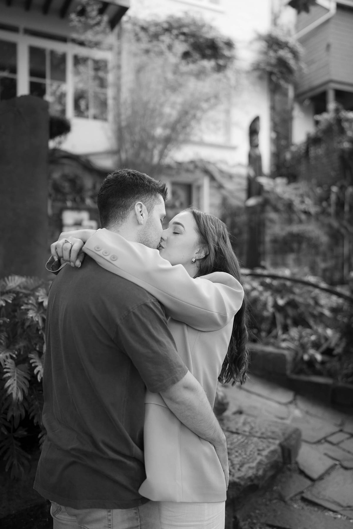Tom and Naomi’s Proposal at Wendy Whiteley’s Secret Garden | Sydney Engagement Photography
