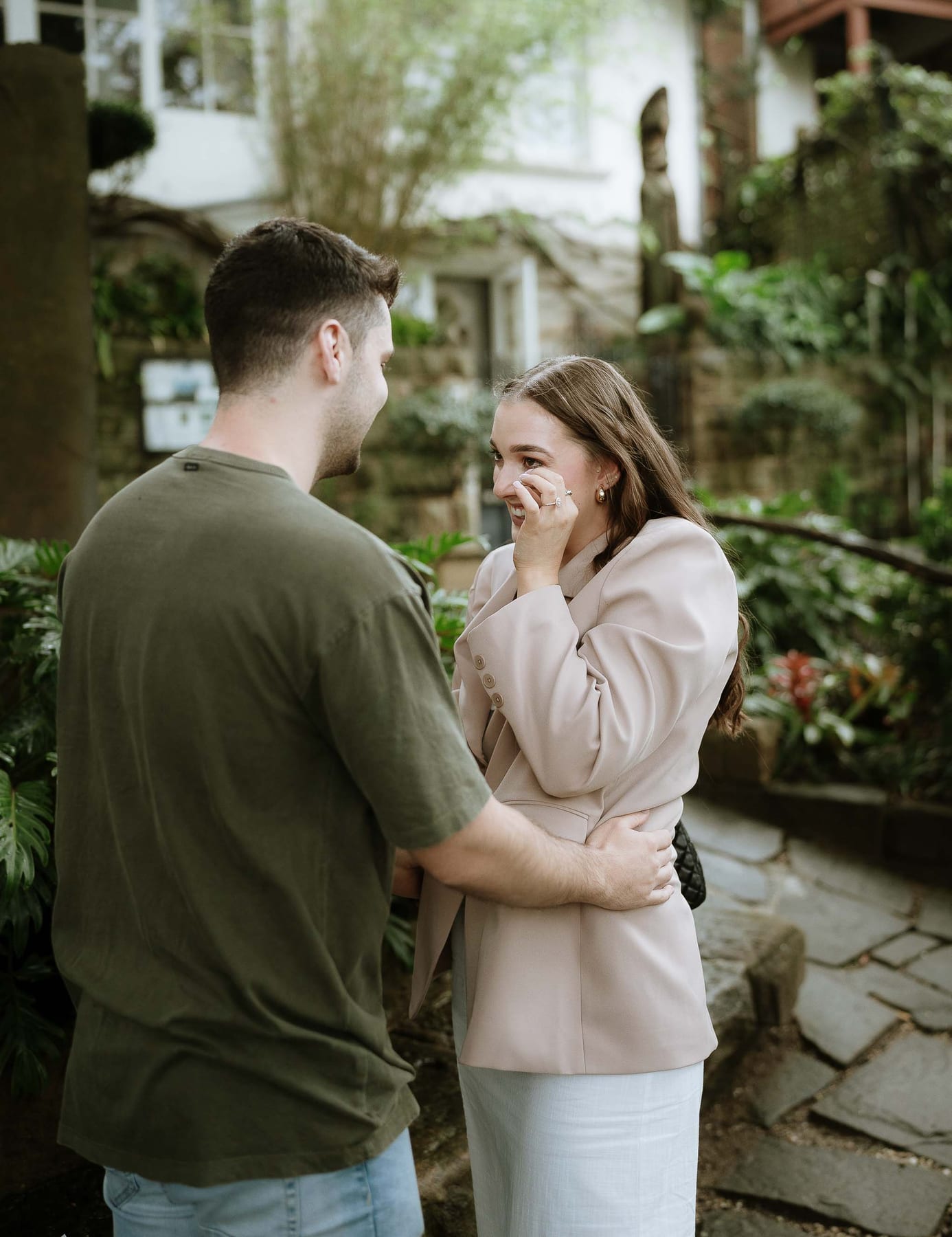 Tom and Naomi’s Proposal at Wendy Whiteley’s Secret Garden | Sydney Engagement Photography